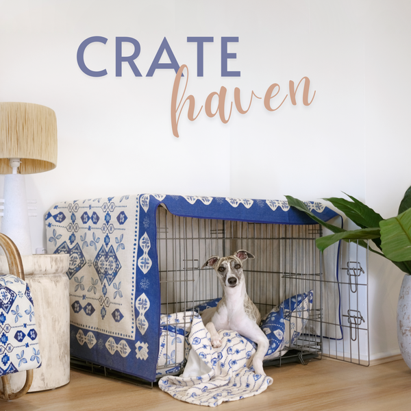 Puppy Crate Bed and Dog Crate Cover Australia