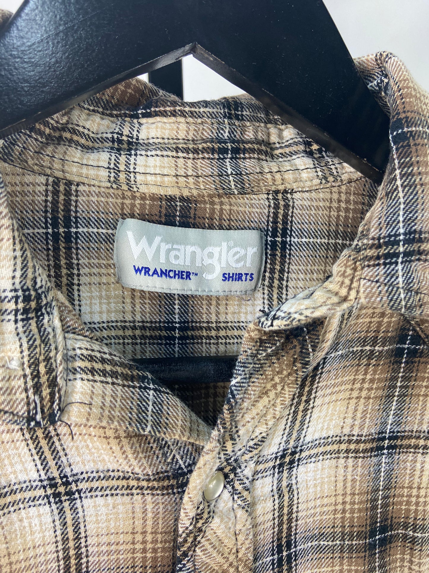 VTG Wrangler Flannel Shirt Sz M – Music City Vintage