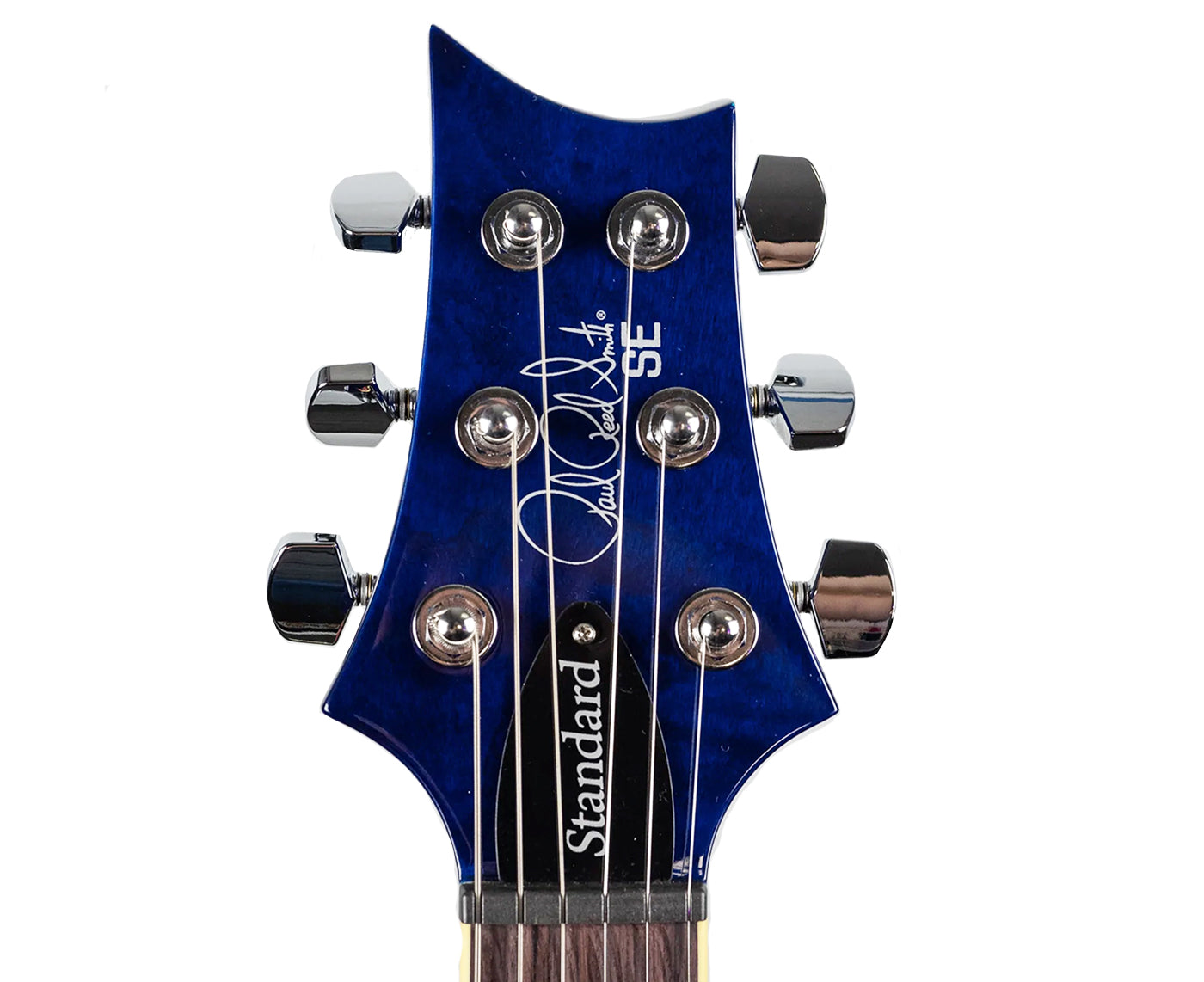 PRS SE Standard 24 Electric Guitar in Trans Blue – Megatone Music