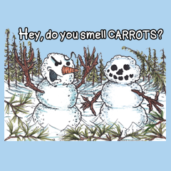 Hey, do you smell Carrots by Aaron Gardy