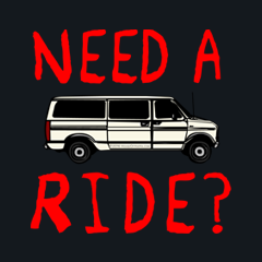  Need A Ride Creepy Candy Get in the Van Sleazy Creep by Melody Gardy