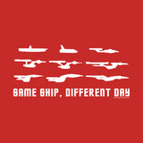 Same Ship Different Day Star Trek Homage by Aaron Gardy + House Of HaHa