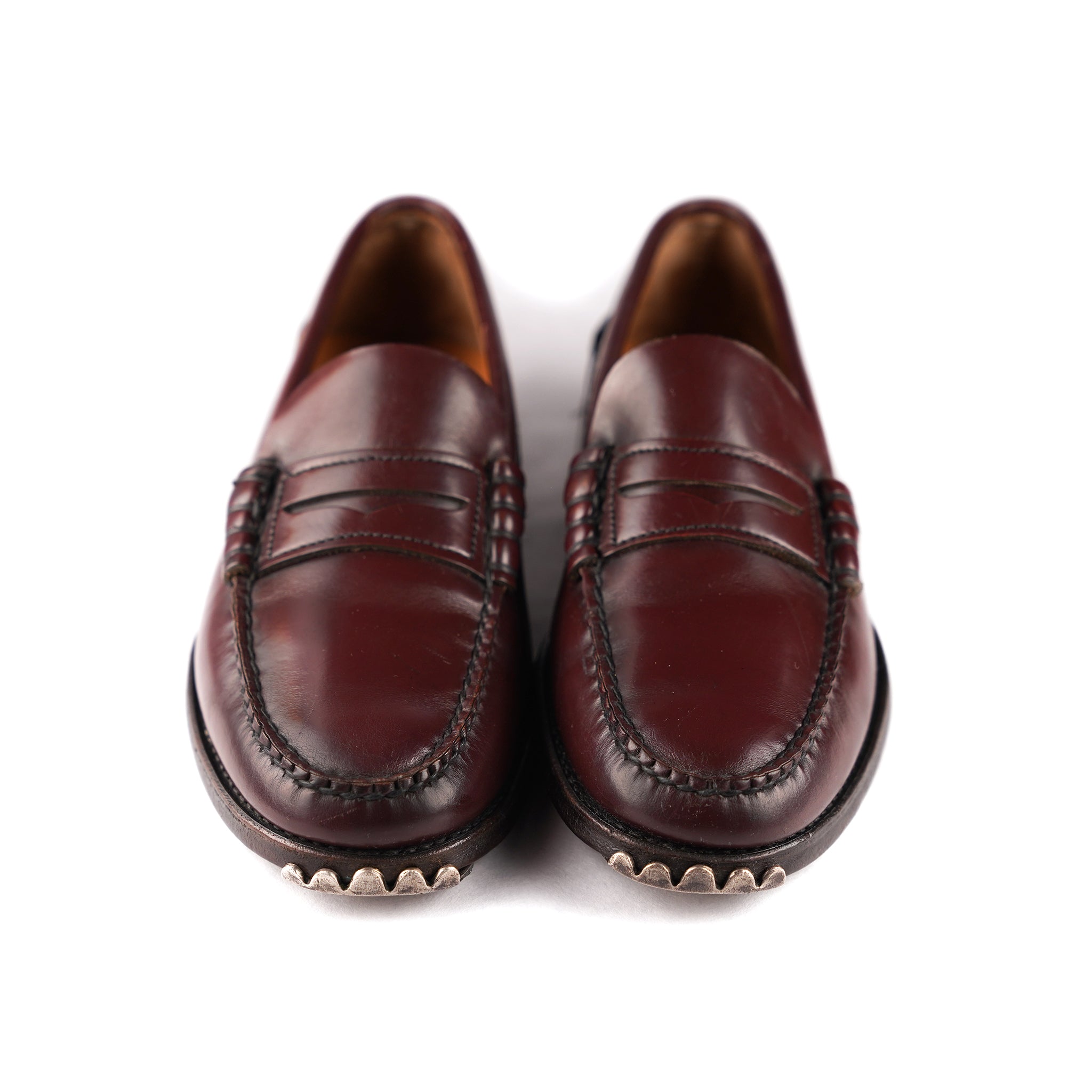 Maroon Plain Jane Loafer | Butcher James | Reviews on Judge.me