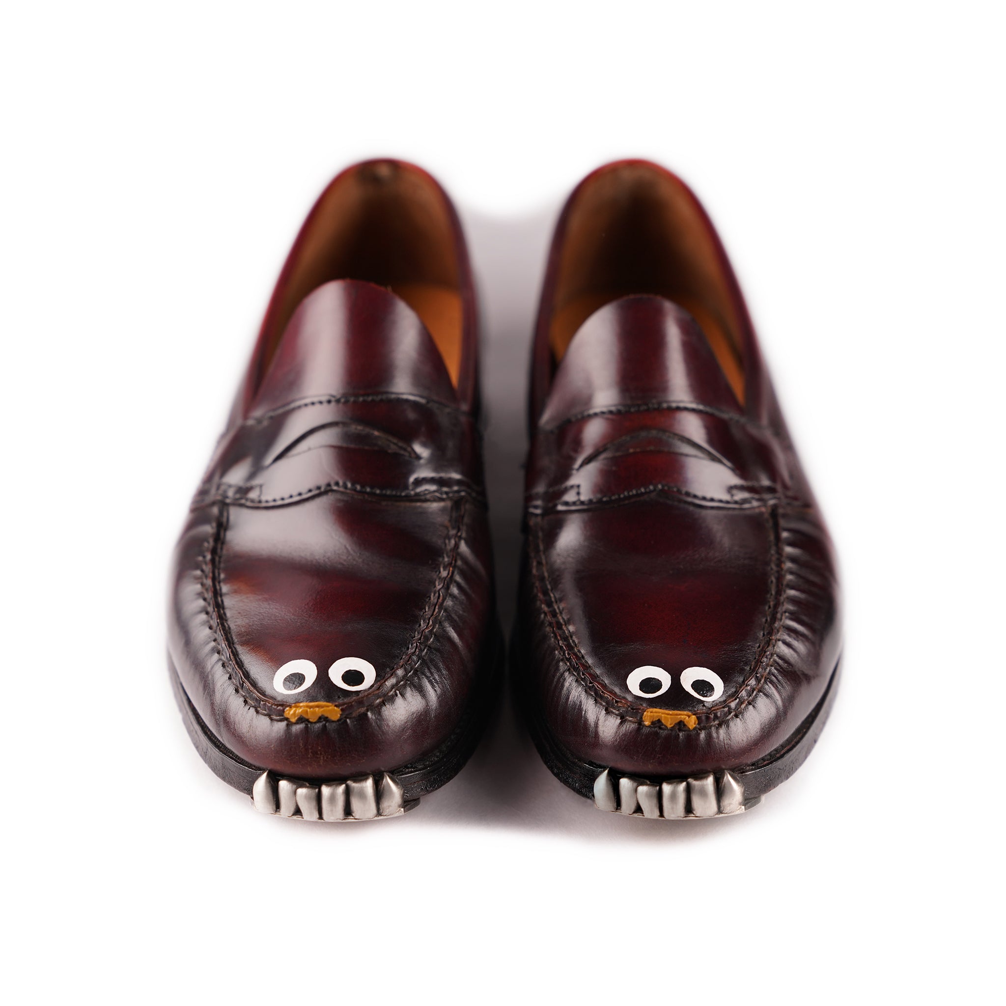 Oxblood Googly Eyed Puppy Loafer | Butcher James | Reviews on Judge.me