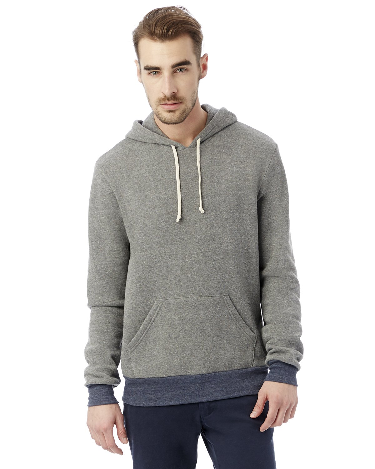 alternative apparel eco fleece hoodie