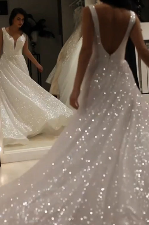 wedding dresses sparkly