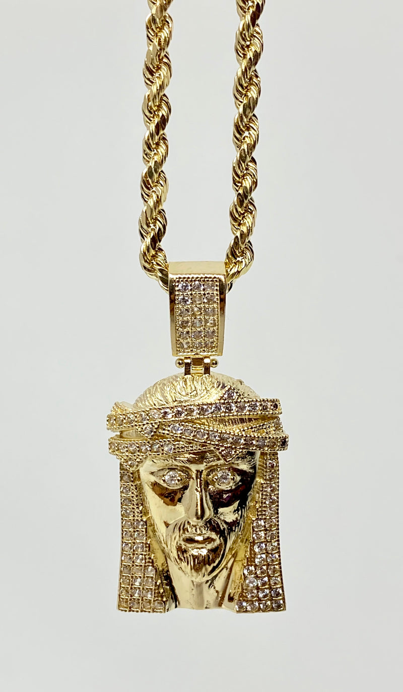 real jesus piece necklace