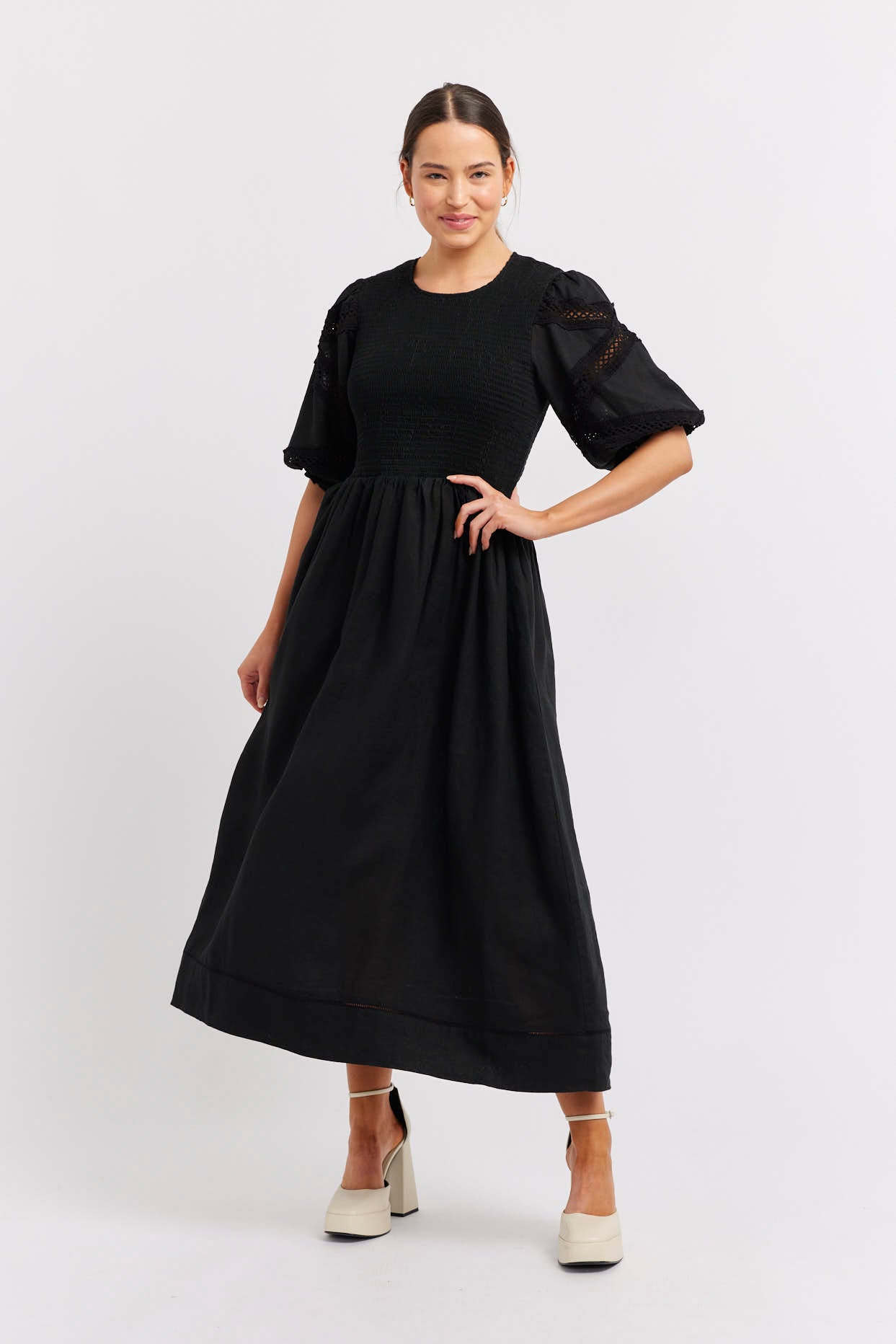 Claudia Dress in Black