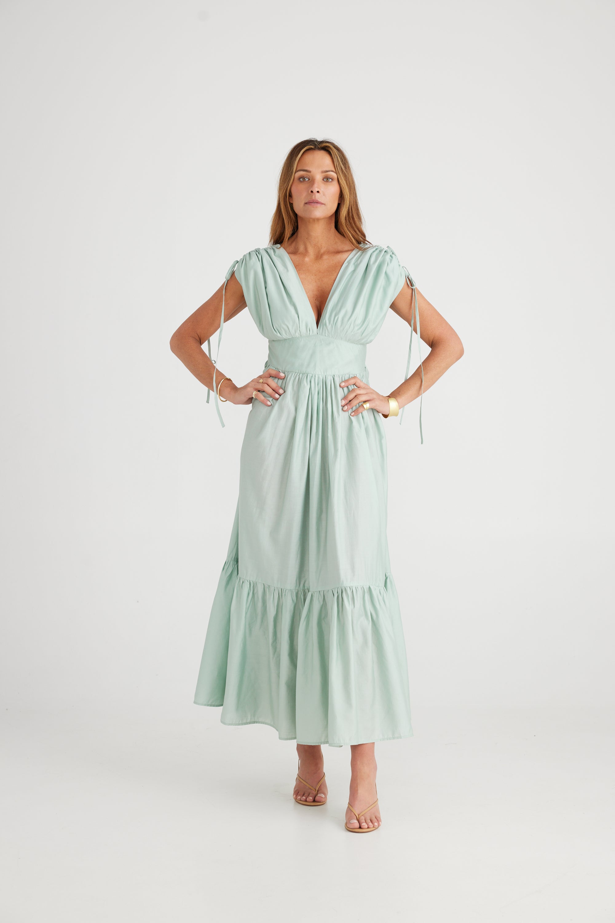 Ellody Dress in Mint