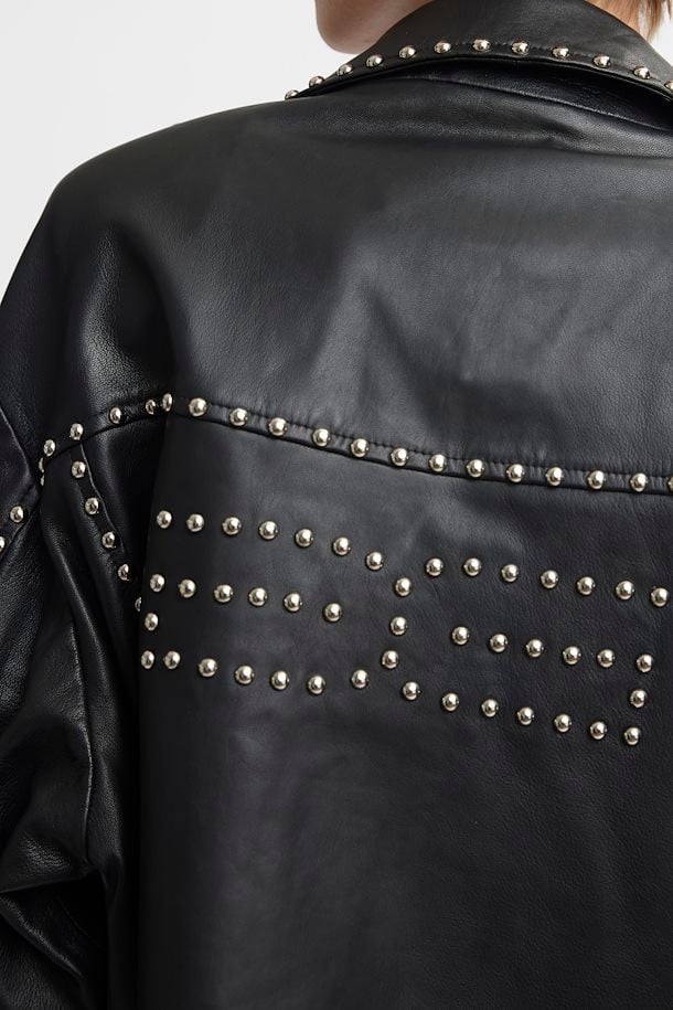 Jaggar Leather Jacket in Black