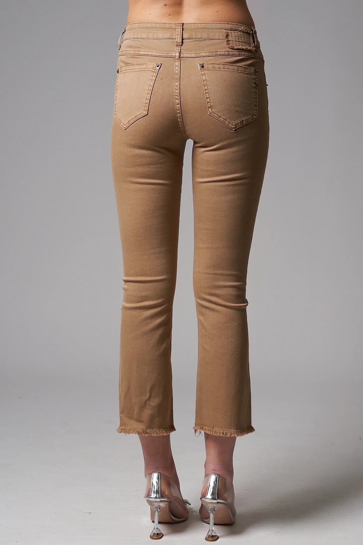 Camila Pant in Camel