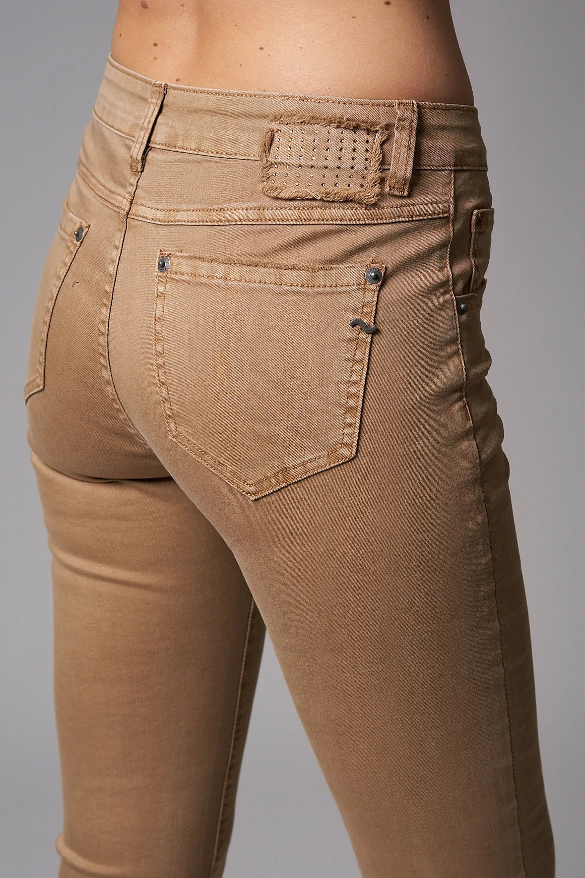 Camila Pant in Camel