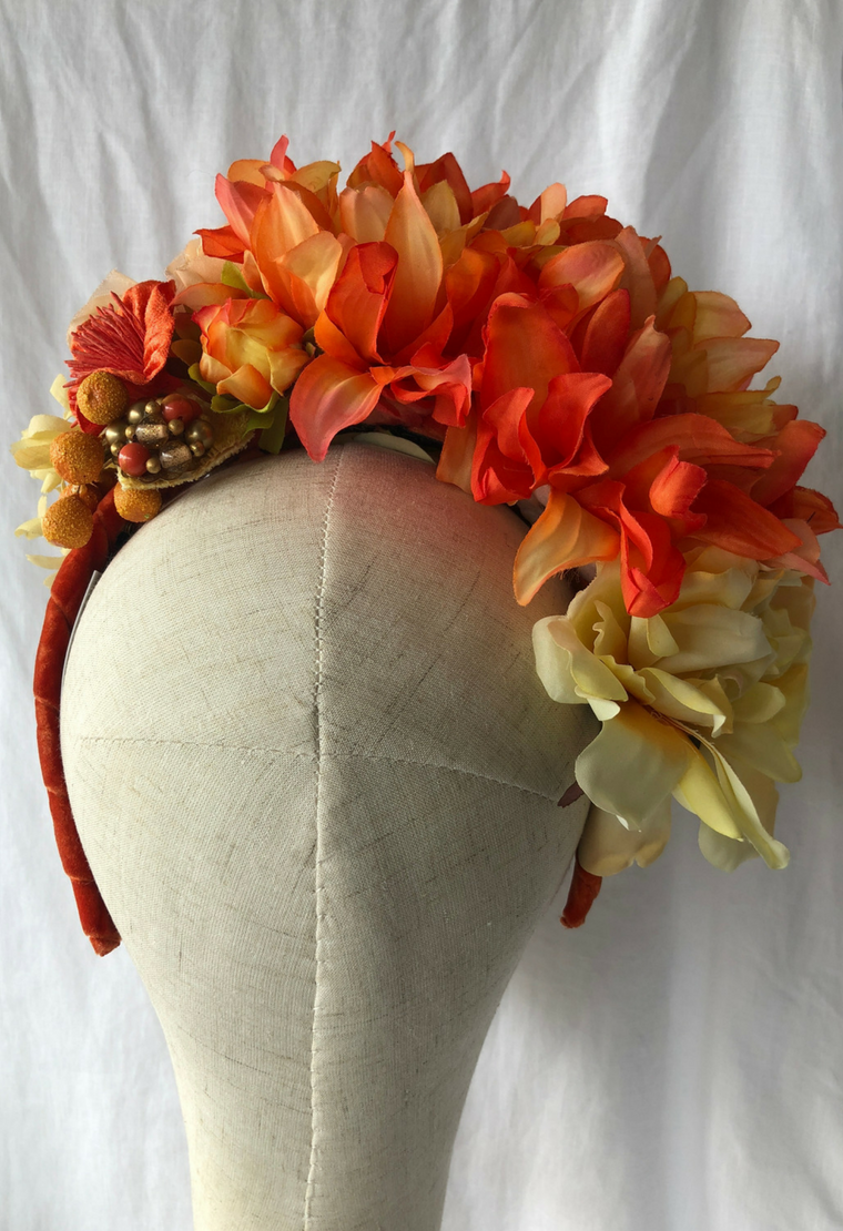 Bespoke Headpiece 'Ginger'