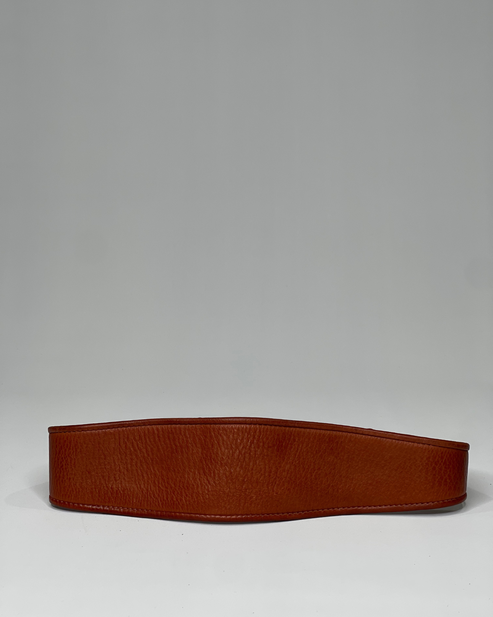 Bree Leather Wrap Belt in Tan