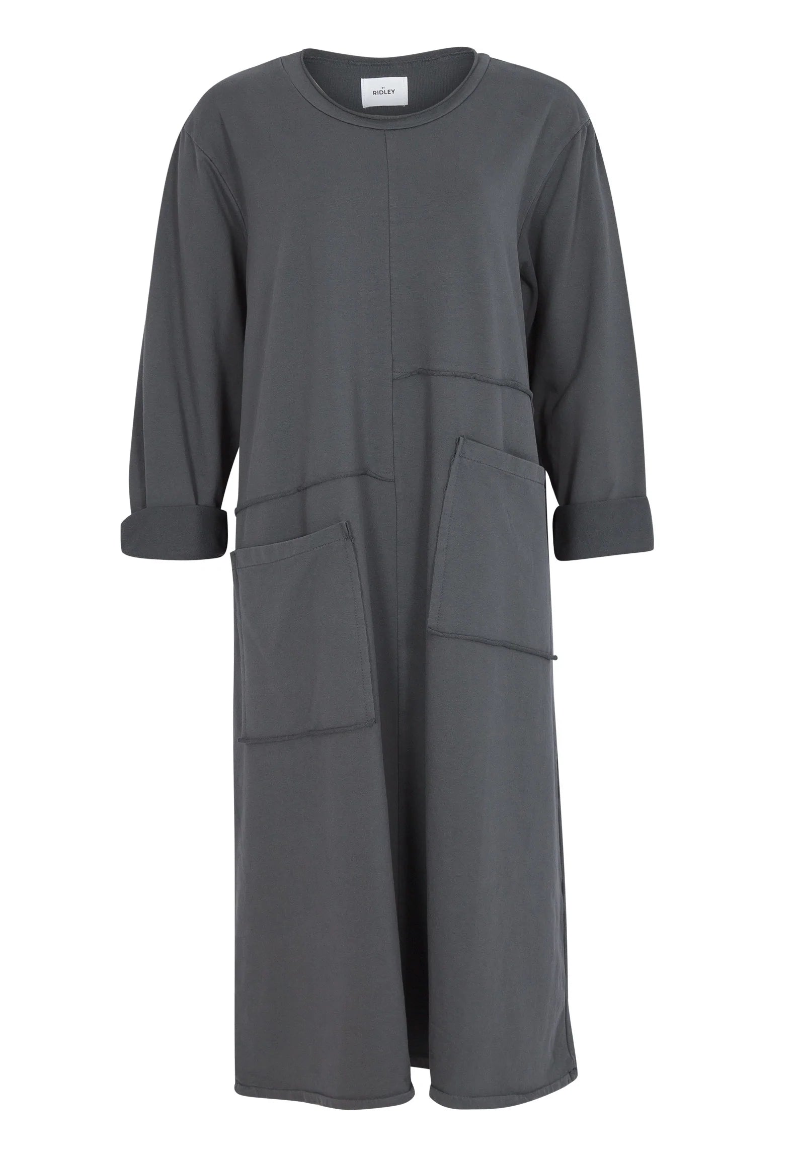 Lauren Dress in Charcoal