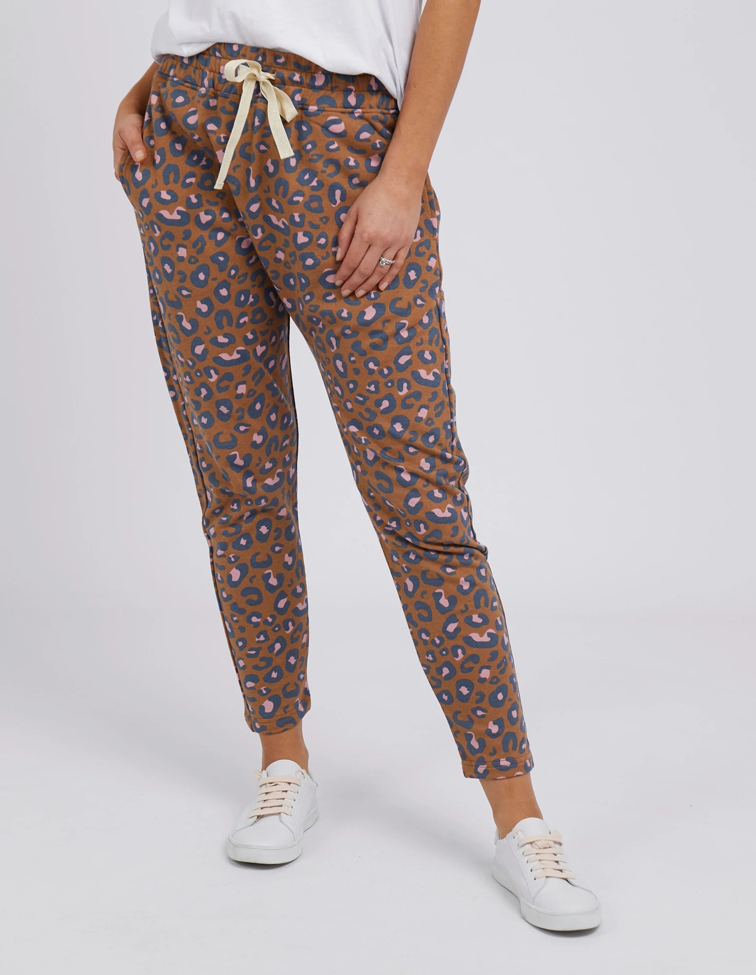 Fearless Lounge Pant in Butterscotch Leopard