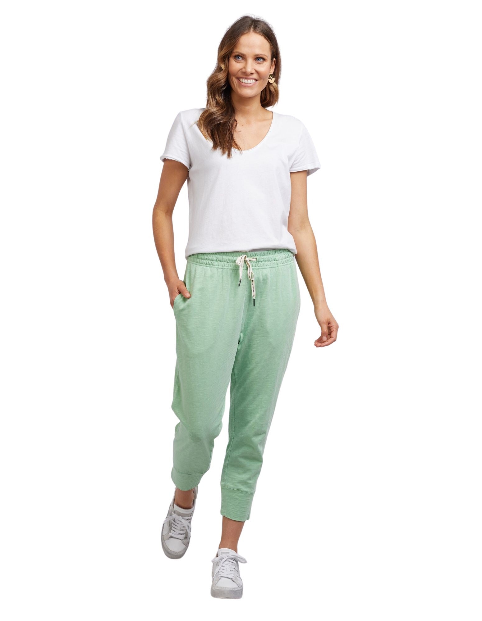 Fundamental Brunch Pant in Pistachio