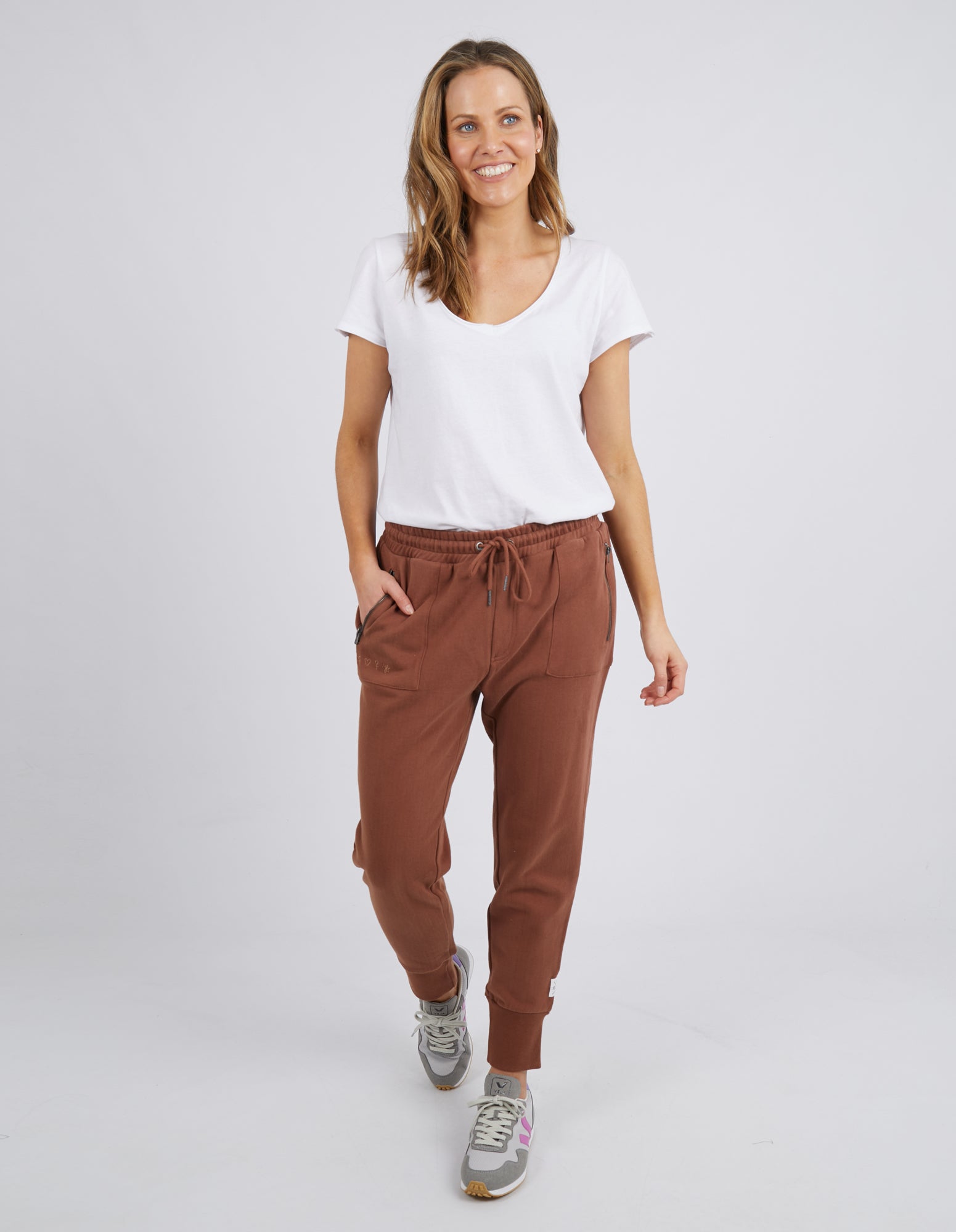 Cosy Trackpant in Chocolate