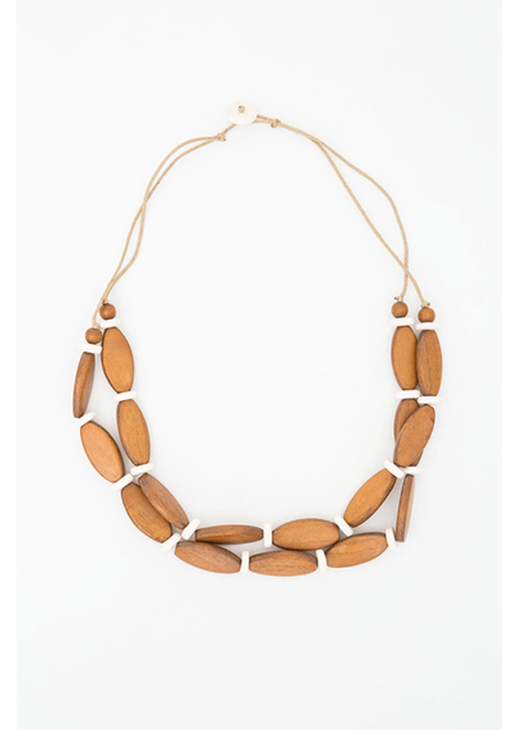 Houston Necklace - Tan