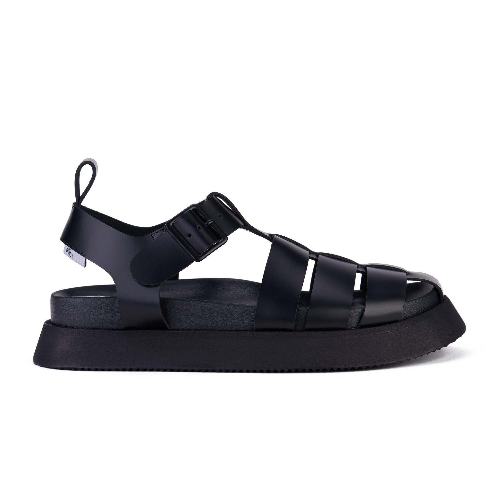 Acme Fisherman Sandal in Black