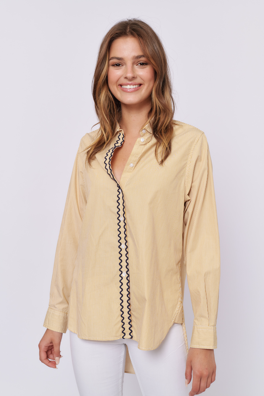 Cleopatra Shirt in Mustard