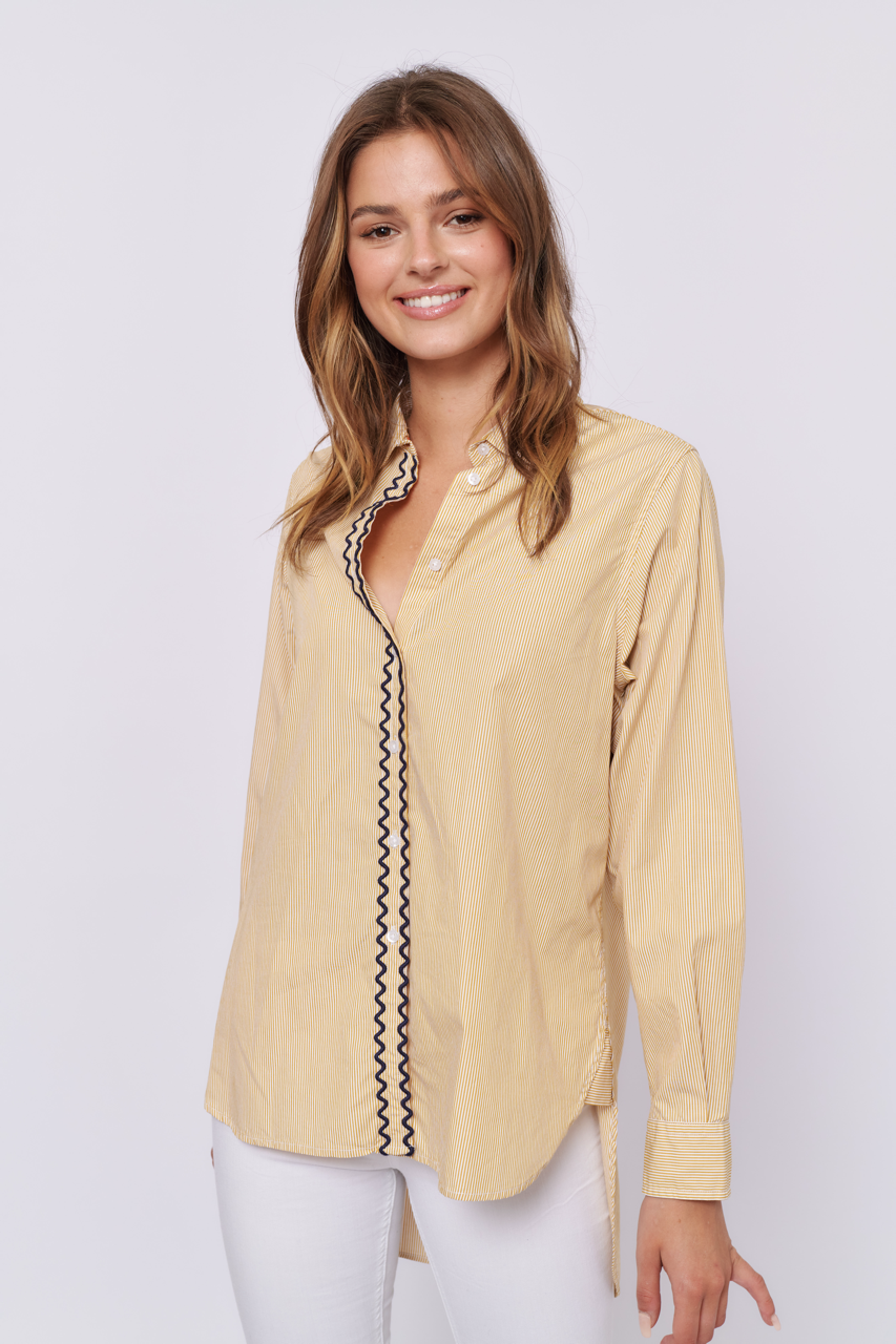 Cleopatra Shirt in Mustard