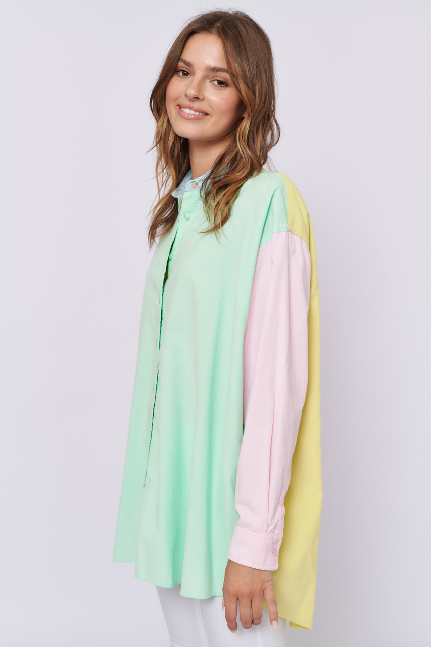 Mix It Up Shirt in Mint