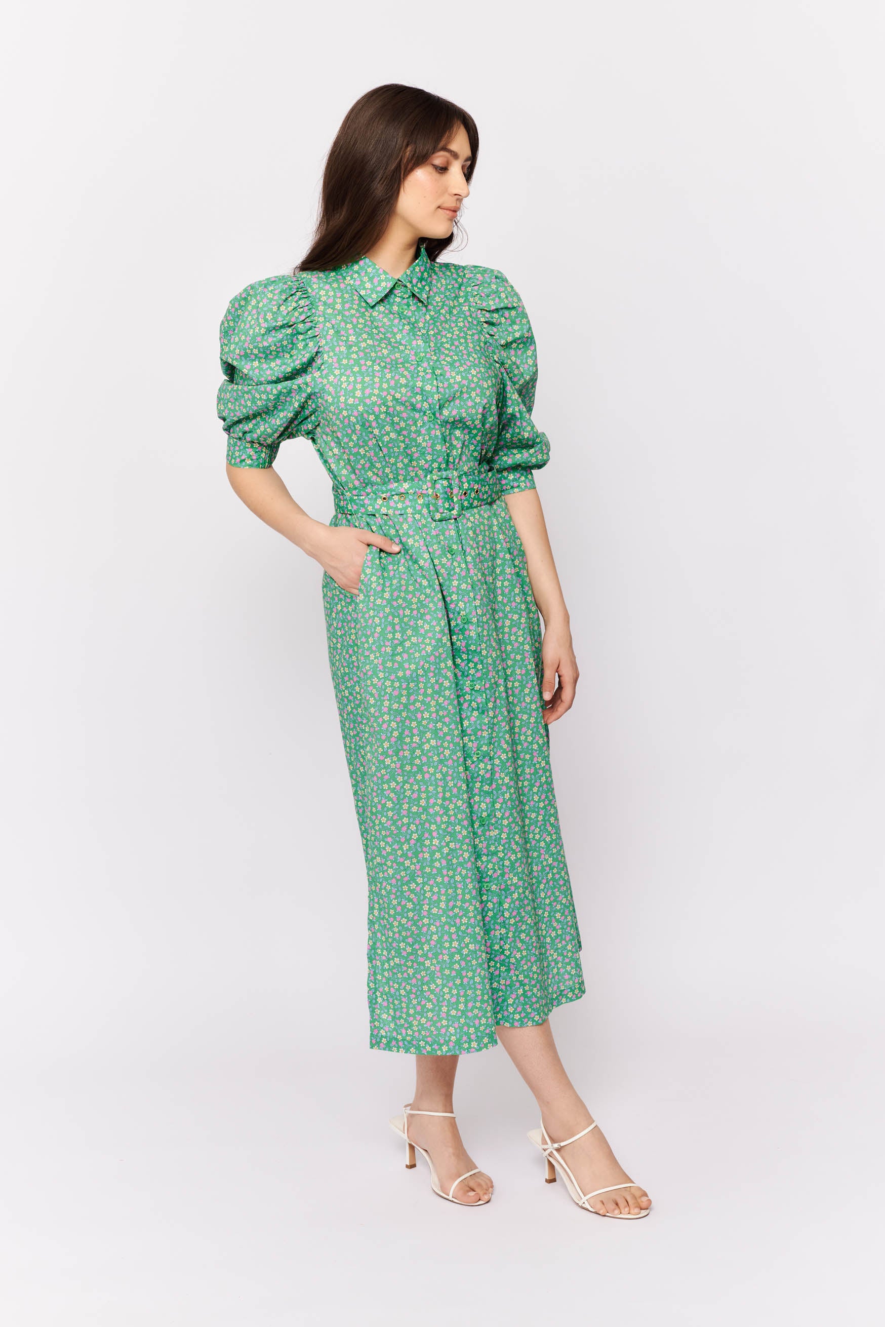 Midsommer Dress in Green