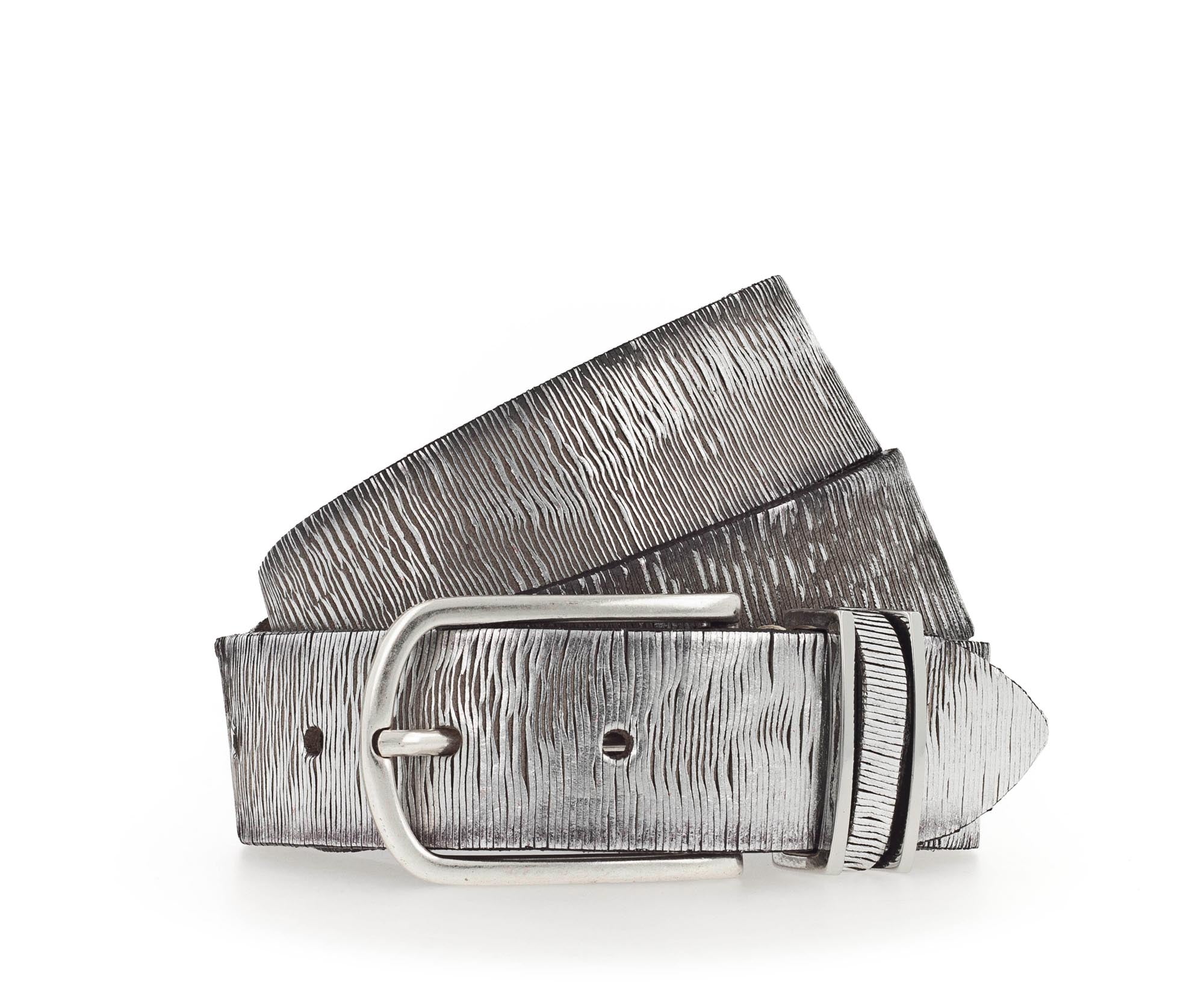 Cuno Silver Belt in Anthracite/Silver