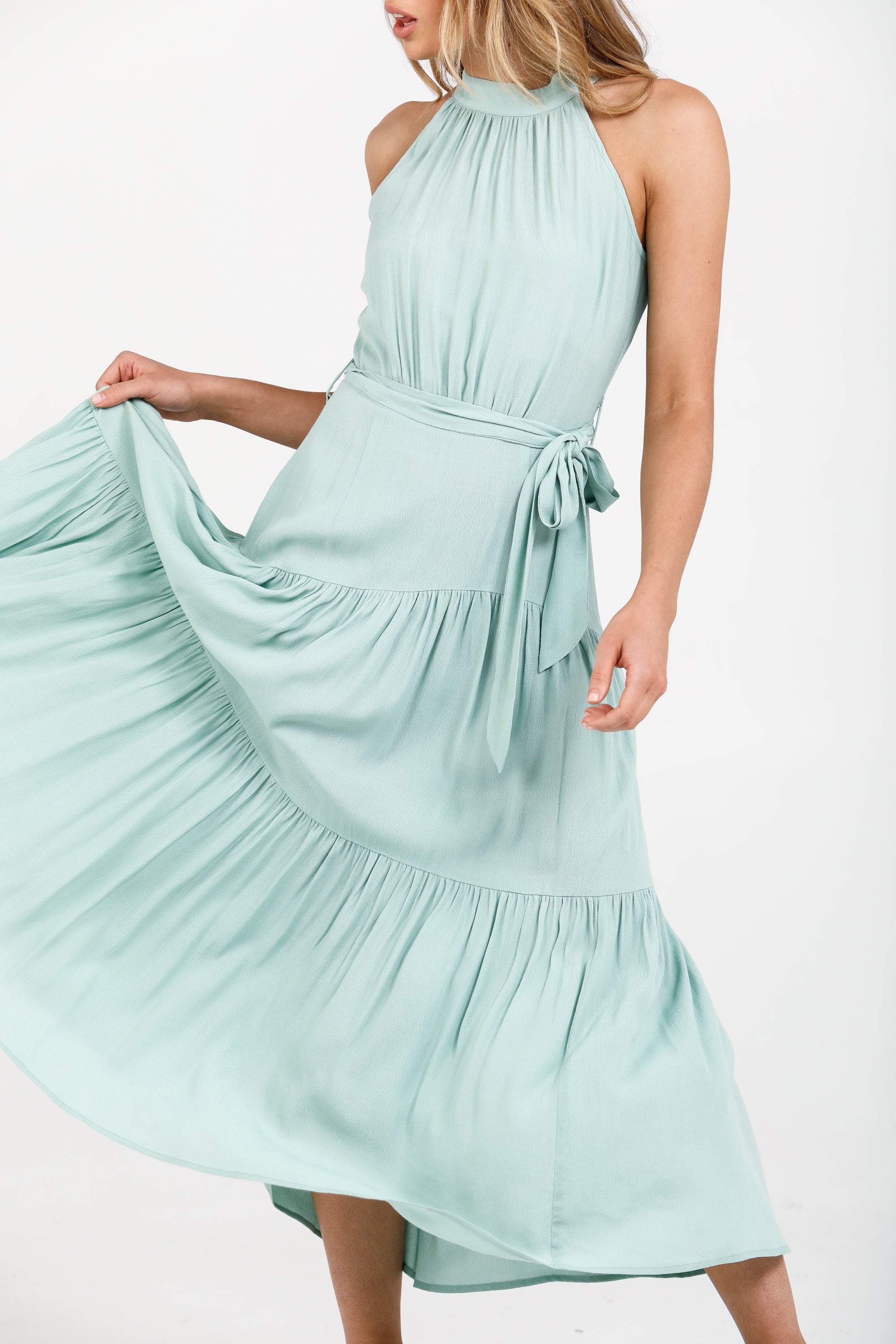 Greta Dress in Sage