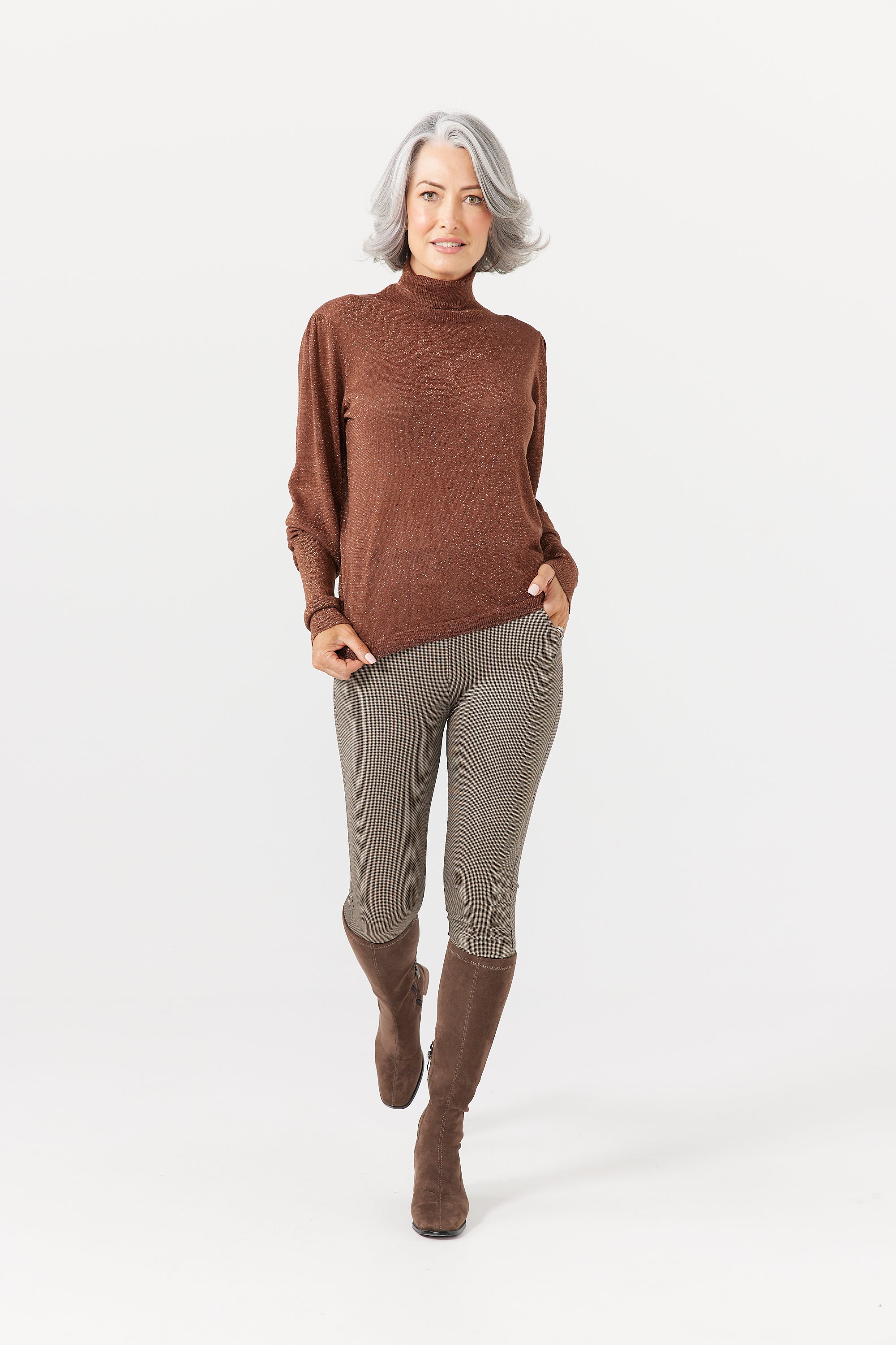 Angelique Knit in Tan