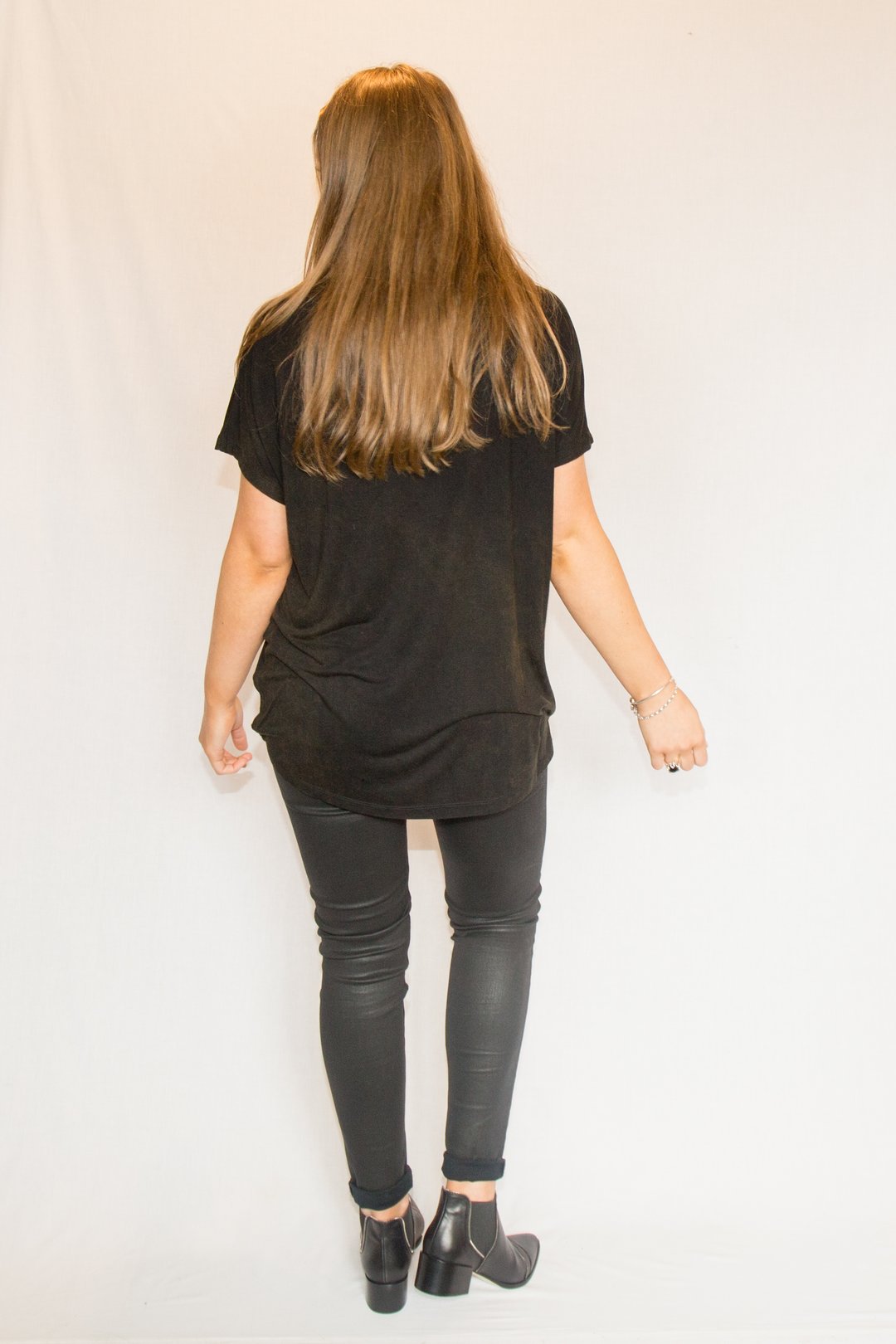 Cavallo Tee Shirt in Black