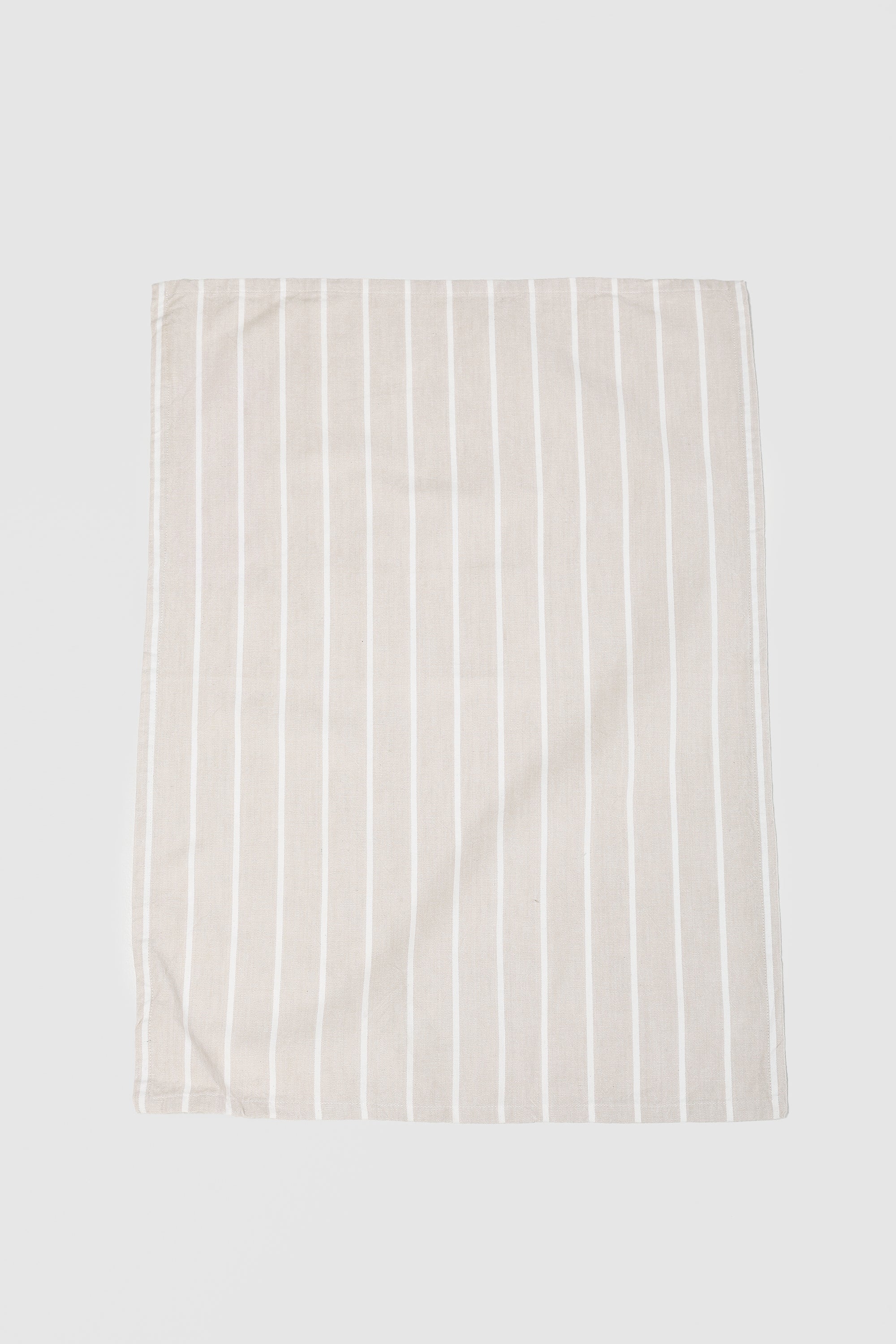 Galley Stripe Tea Towel in Natural