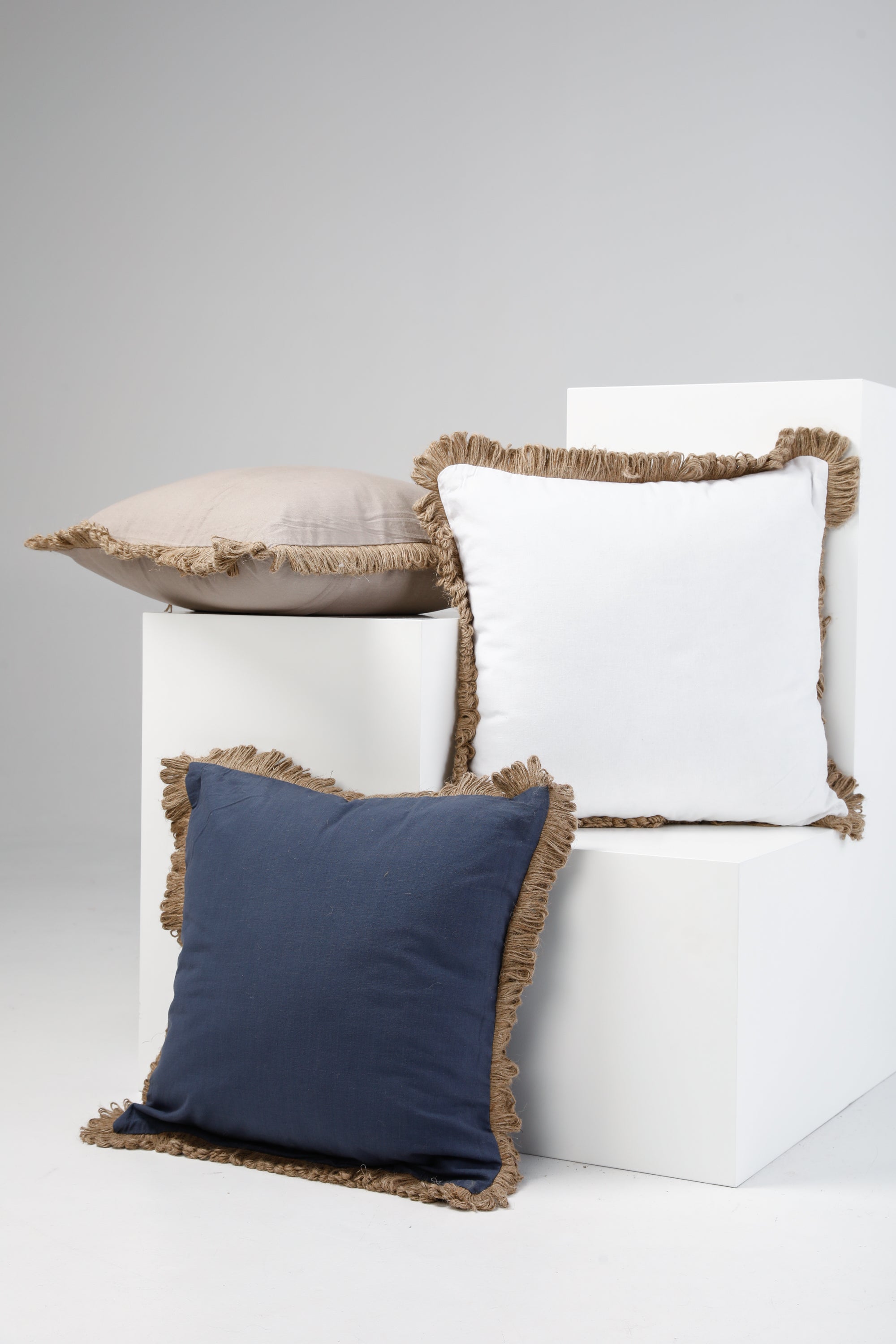 Haven Cushion in Navy