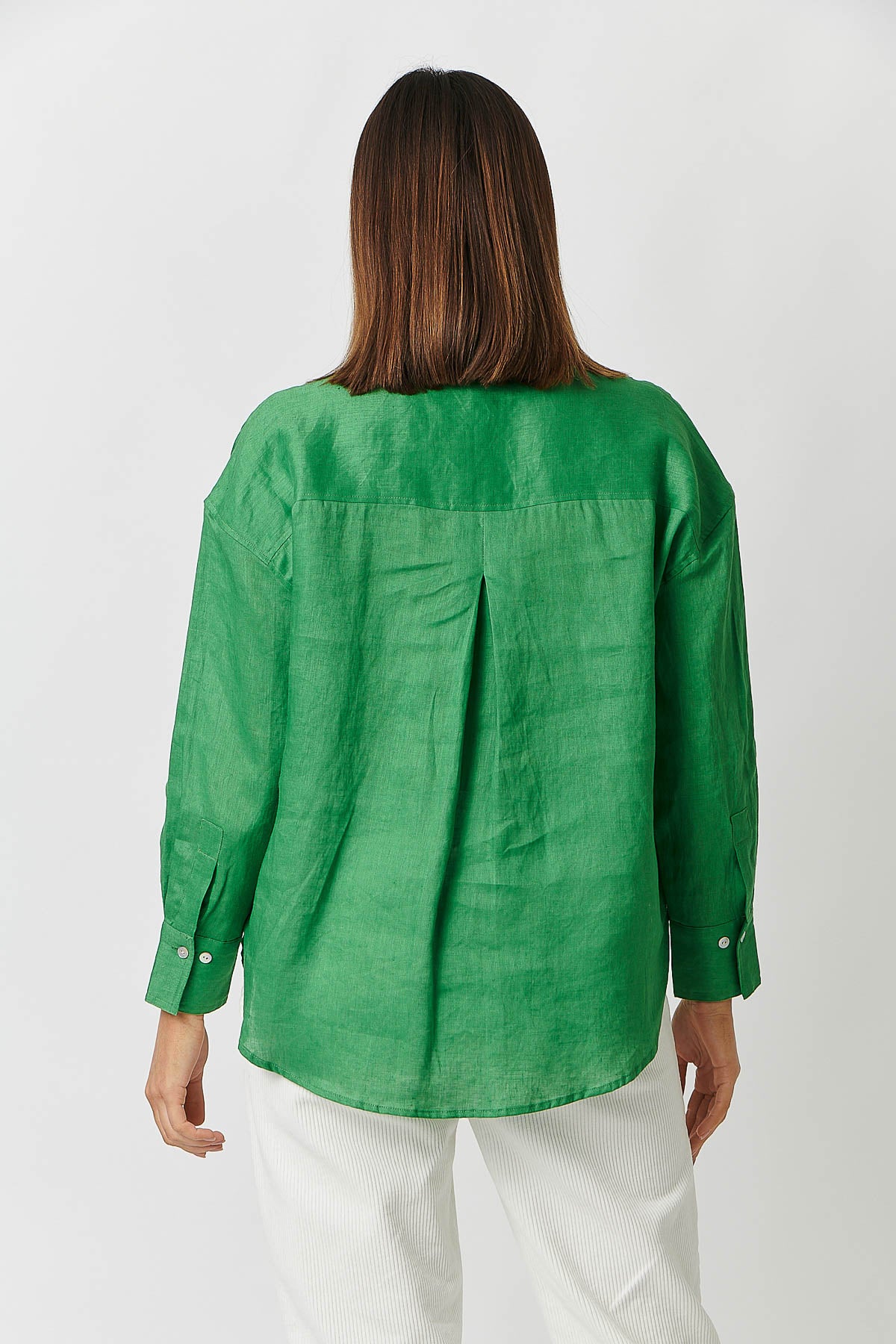 Classic Button Up Shirt in Shamrock