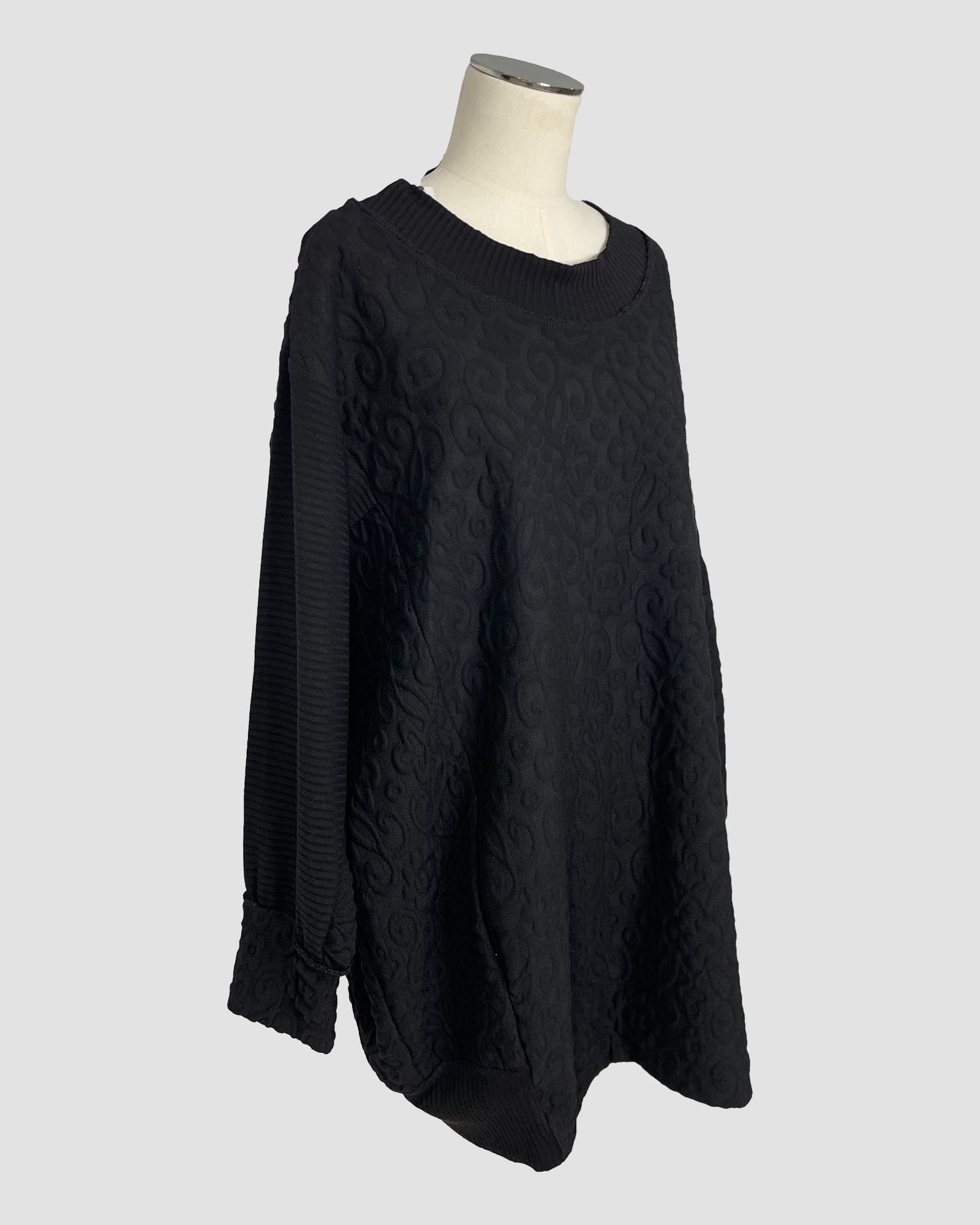 Mulan Sweater Dress in Black – Secret Girl Stuff