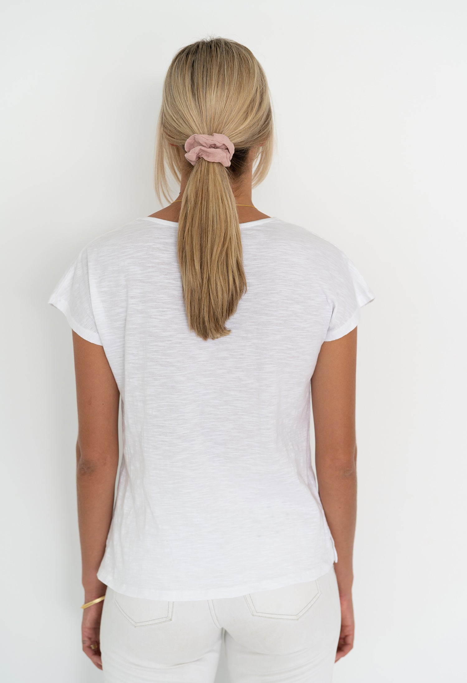 Linen Hair Scrunchie