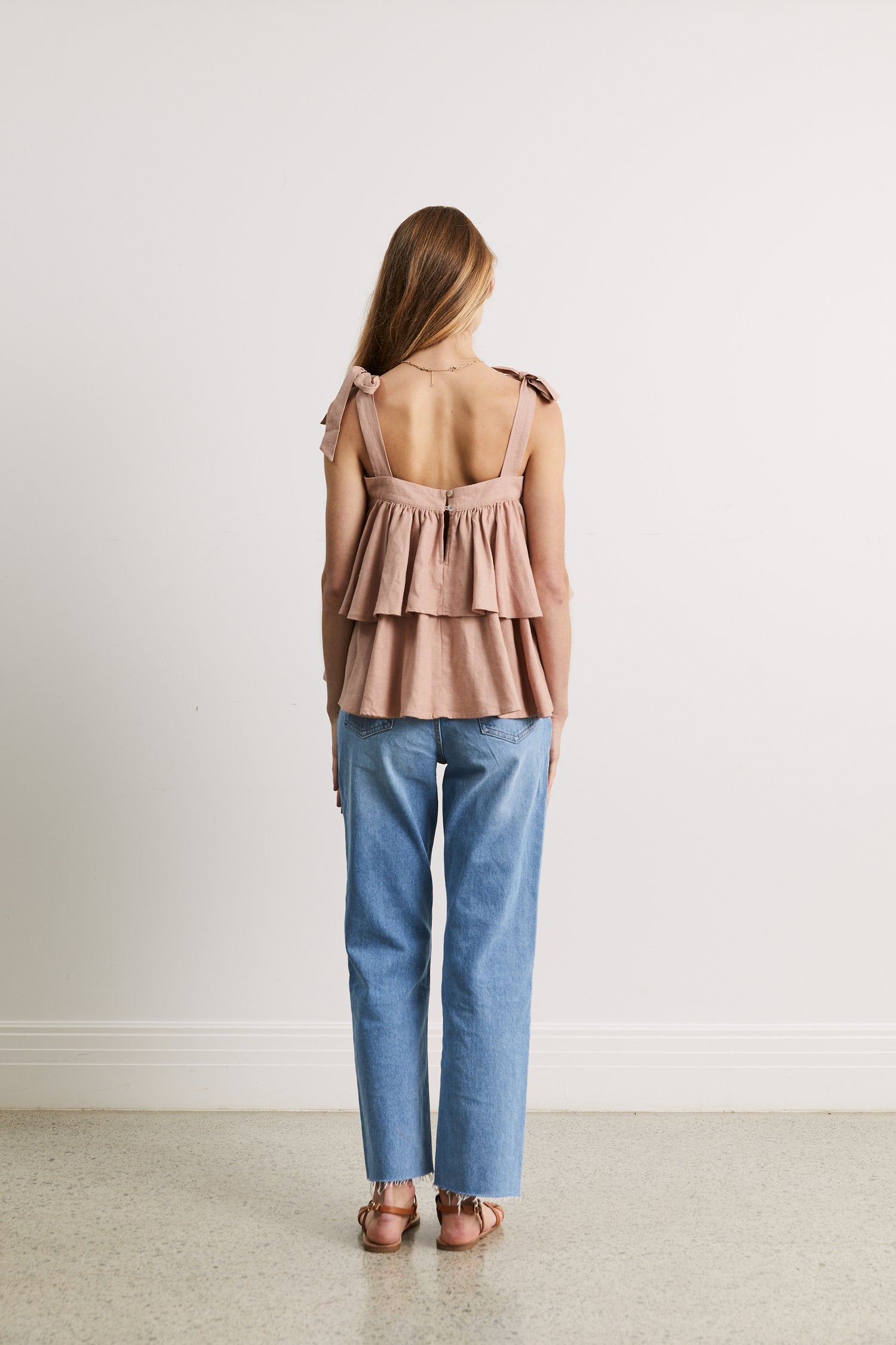 Iya Layered Top in Dusk