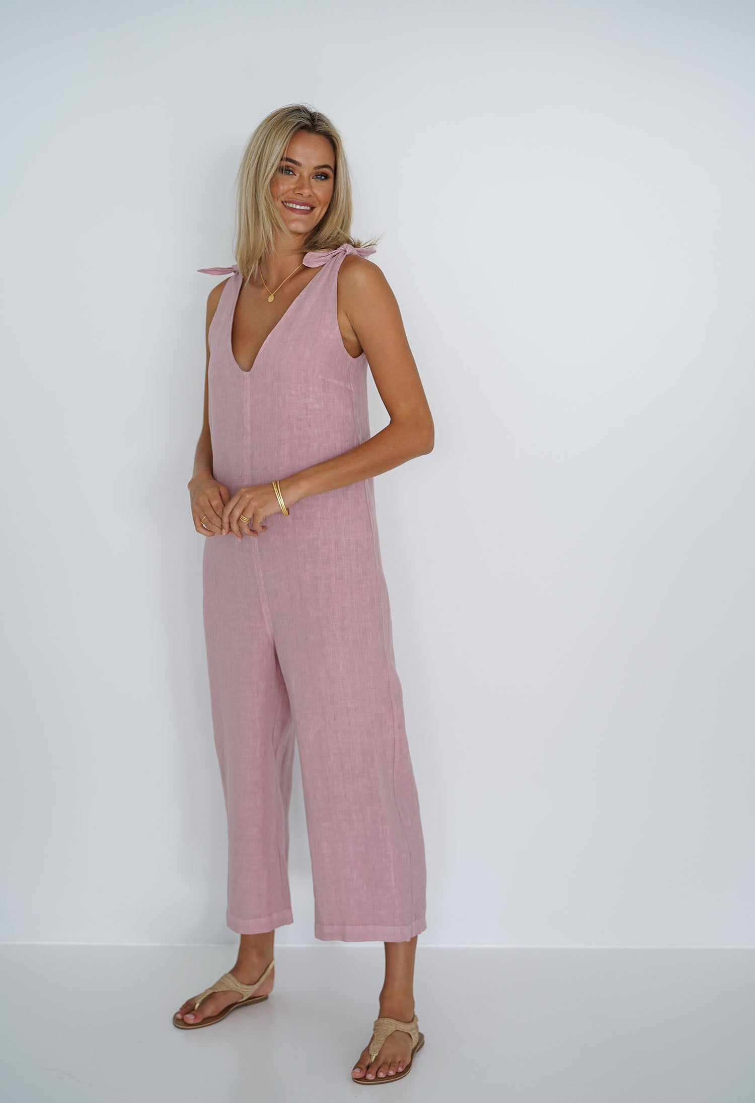 Marlow Jumpsuit in Musk