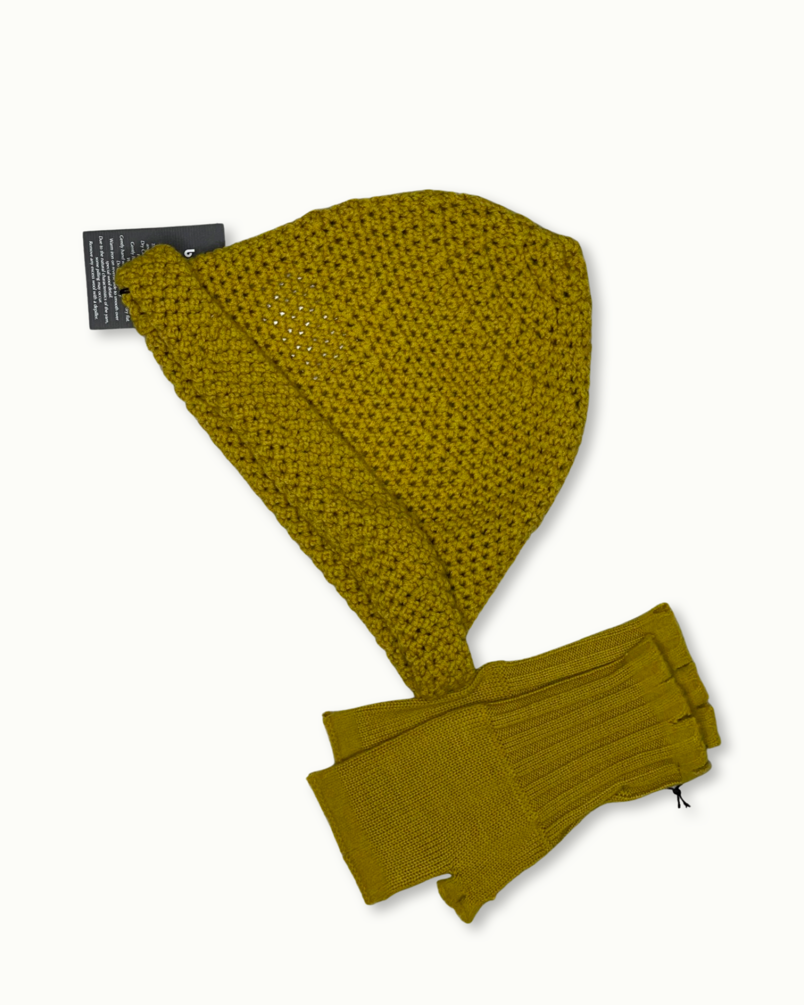 Medical Stitch Beanie in Mustard