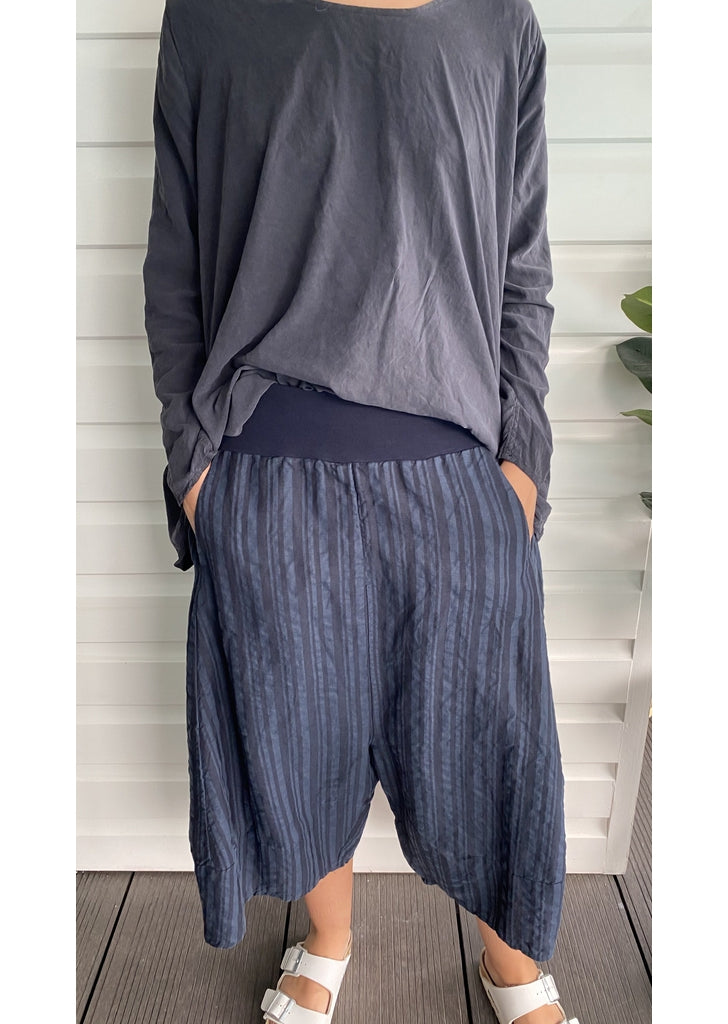 Camp Culottes in Charcoal