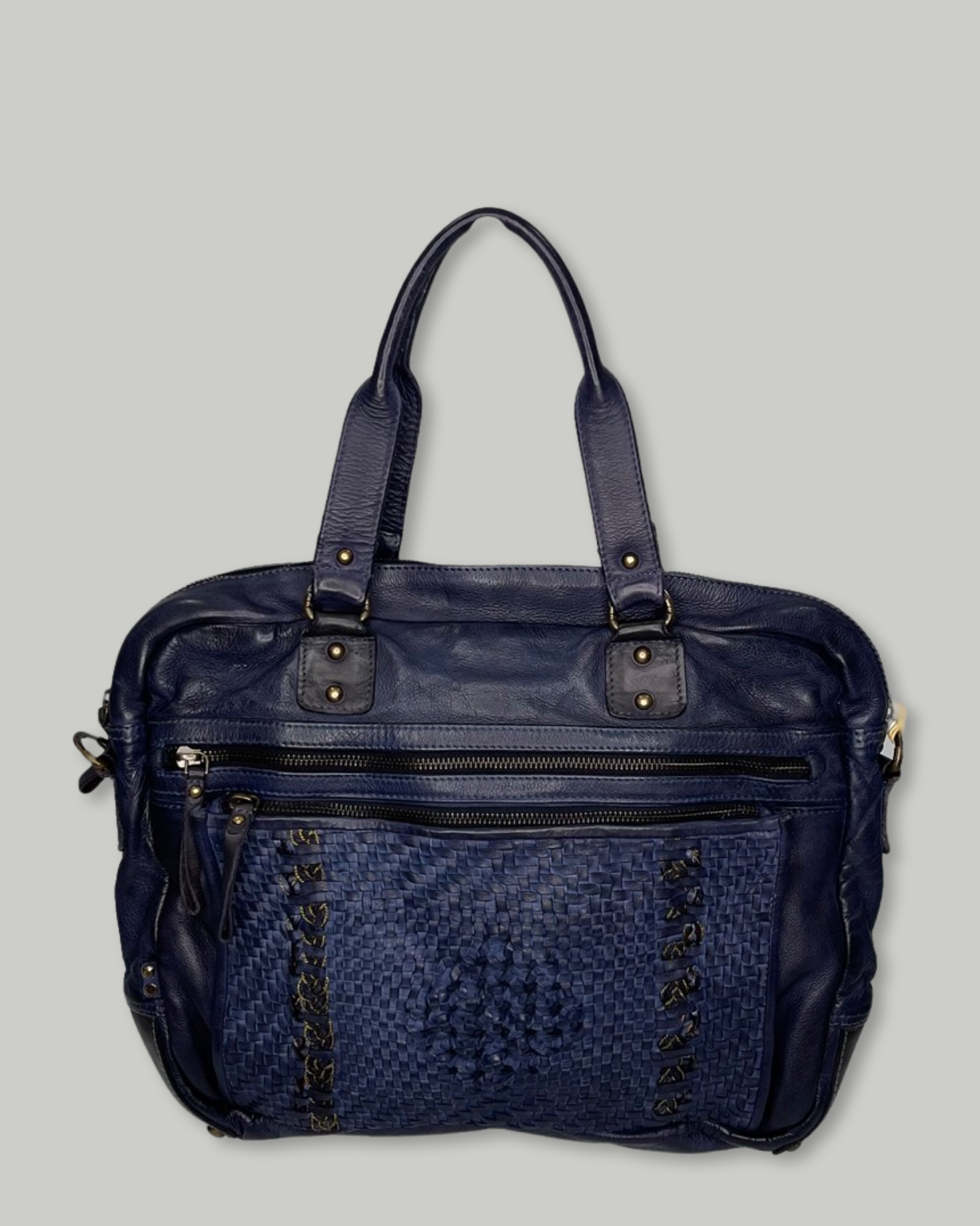 Bailey Laptop Bag in Navy