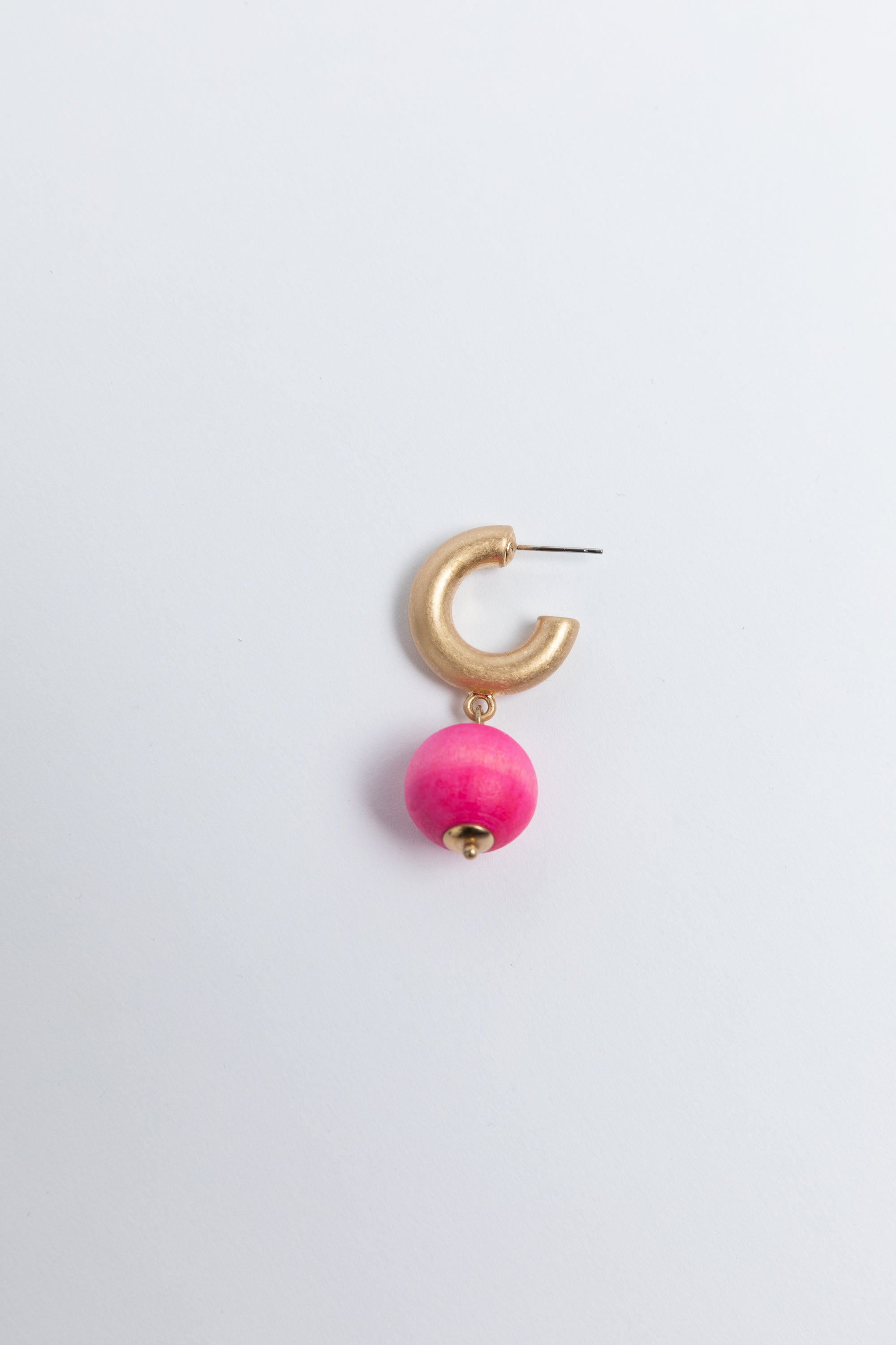 La Playa Earrings in Hot Pink