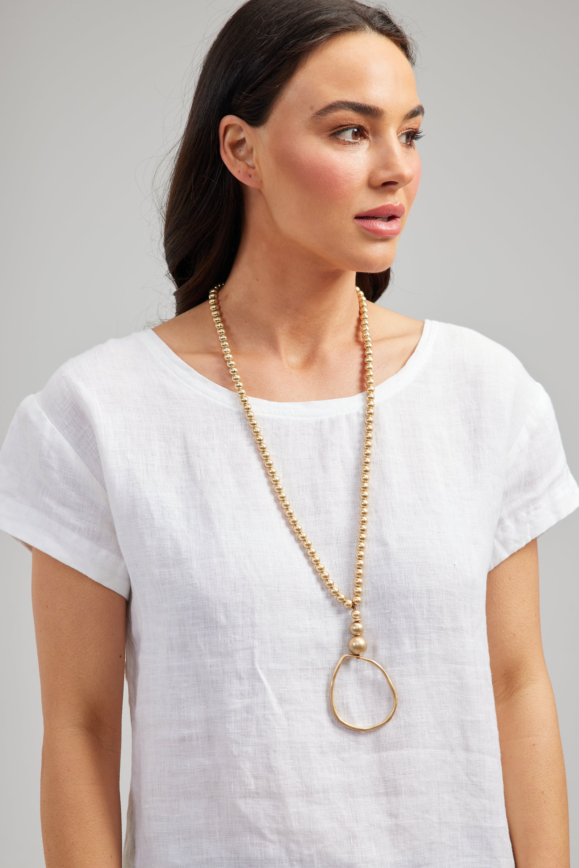 Camille Necklace in Gold