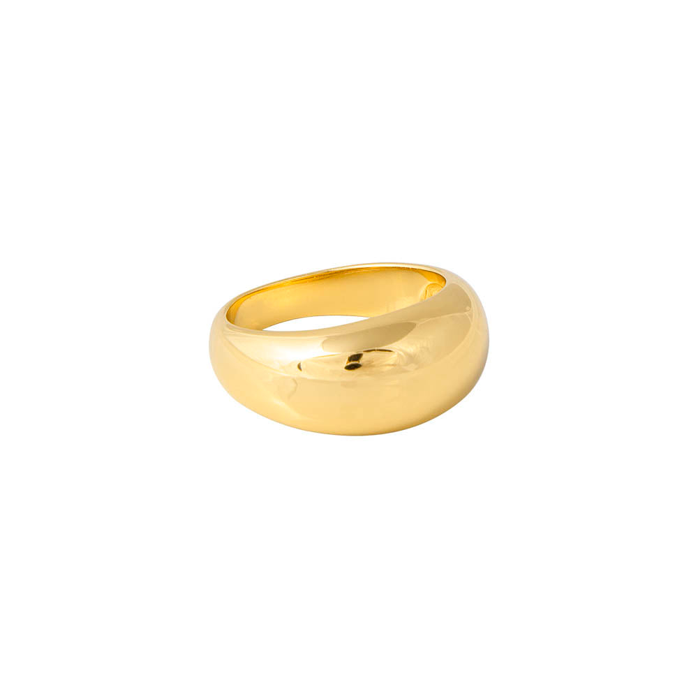 Gold Dome Ring