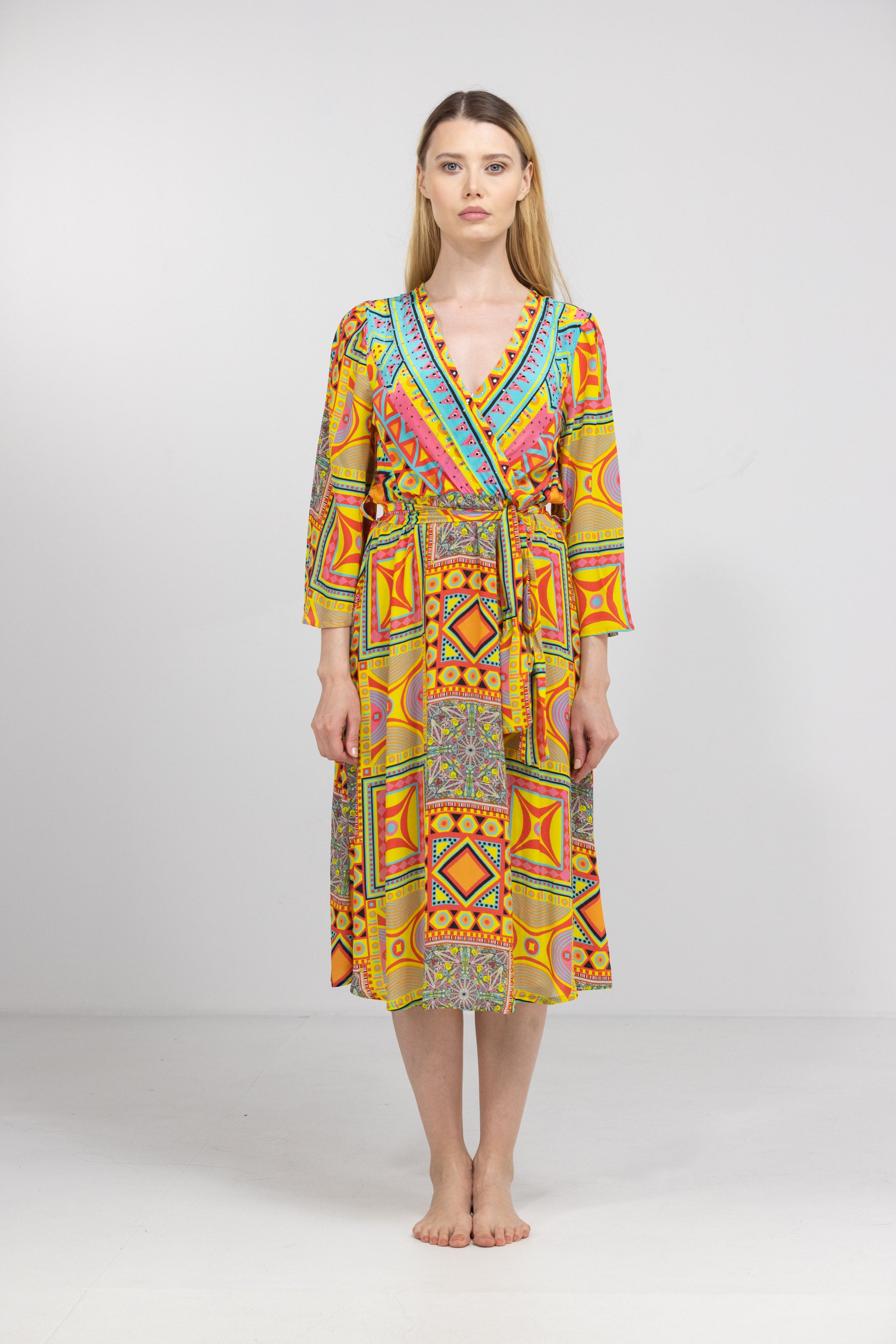 Bell Sleeve Cod Dress in Hobart