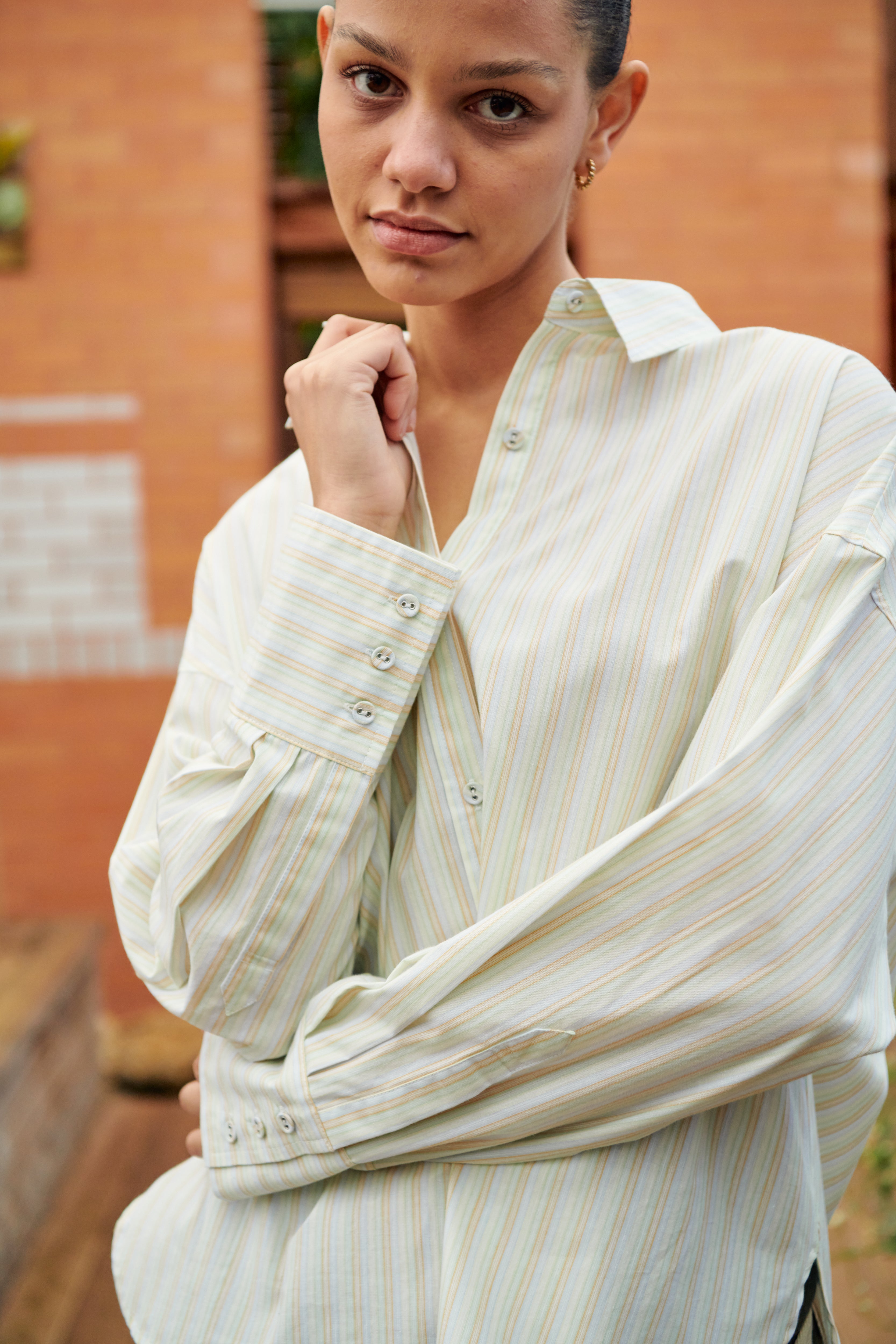 Paxton Shirt in Multi Stripe