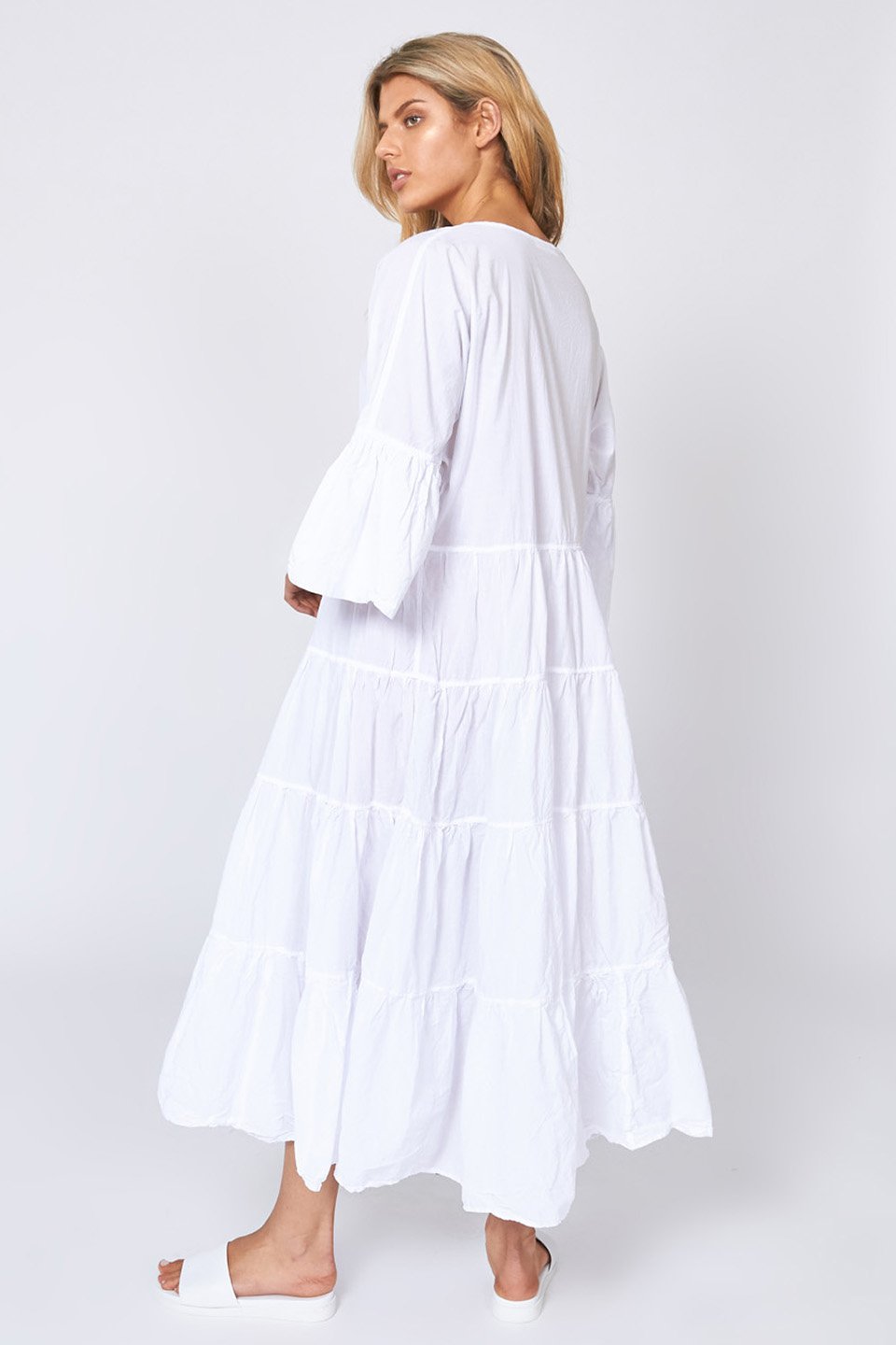 Moonstar Dress in Blanc