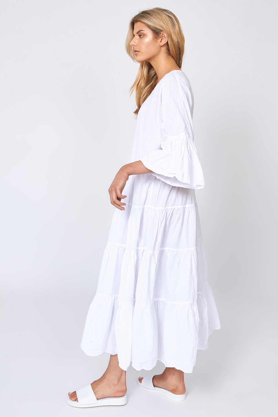 Moonstar Dress in Blanc