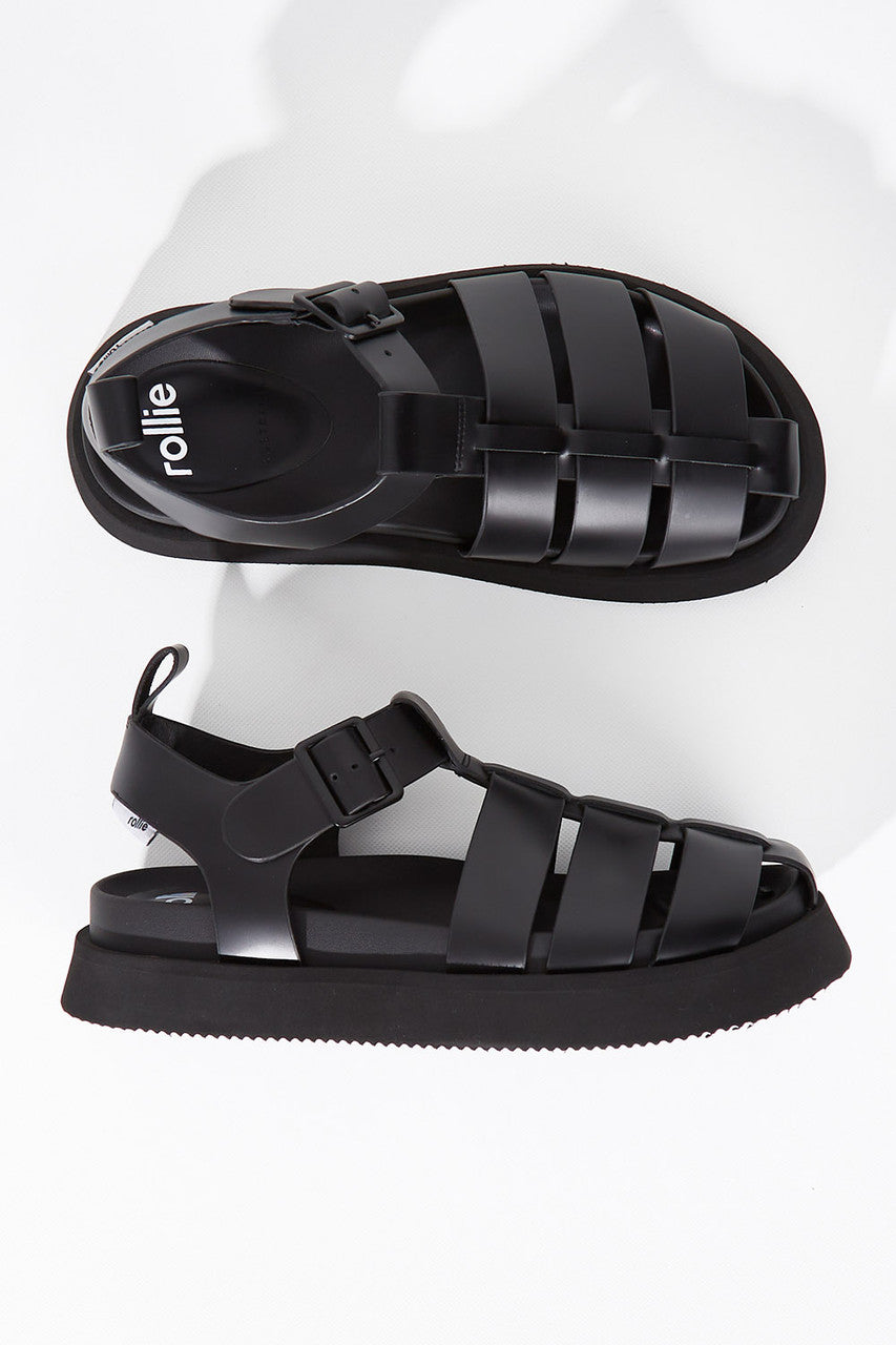 Acme Fisherman Sandal in Black